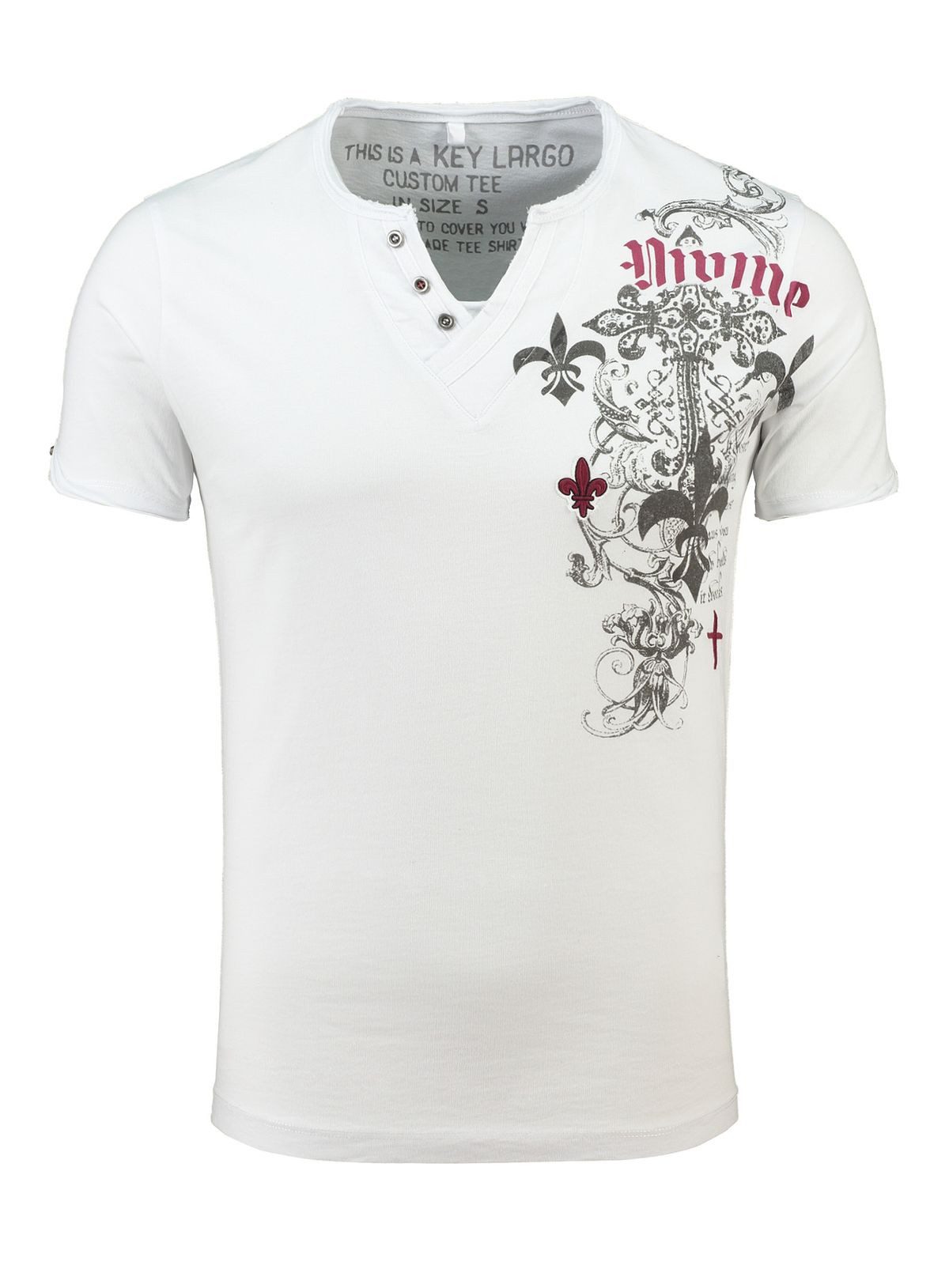 Key Largo T-Shirt T-Shirt Knight Print günstig online kaufen