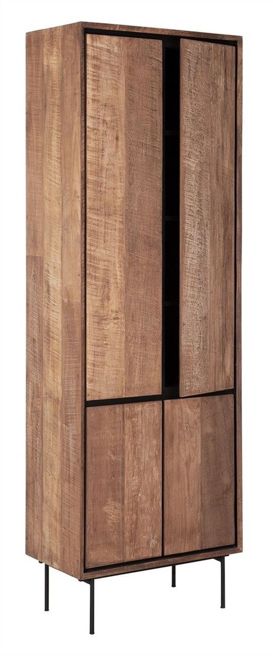 DTP Mehrzweckschrank Metropole aus recyceltem Teakholz, 70 cm