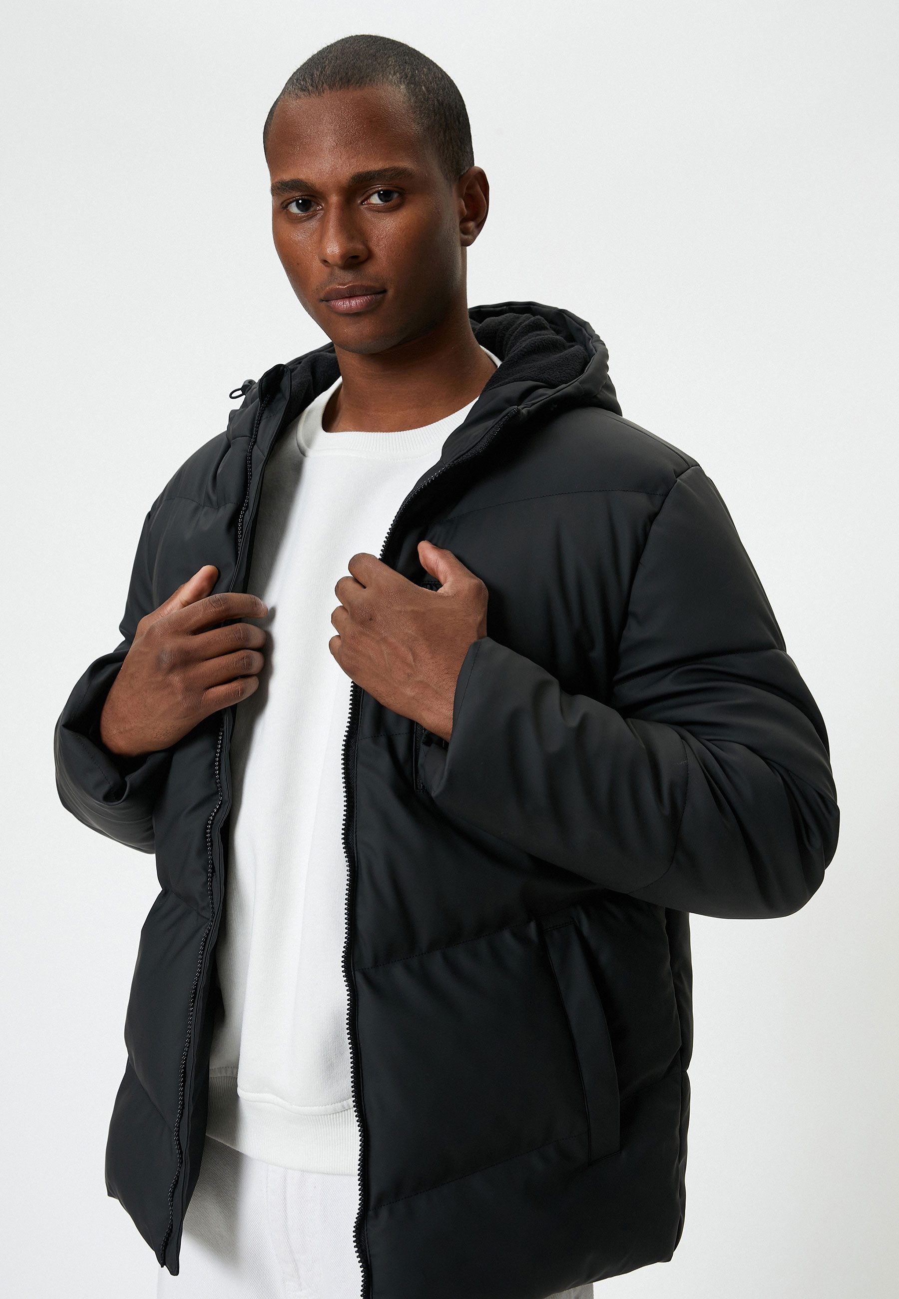Koton Anorak Kapuzenkragen Puffer