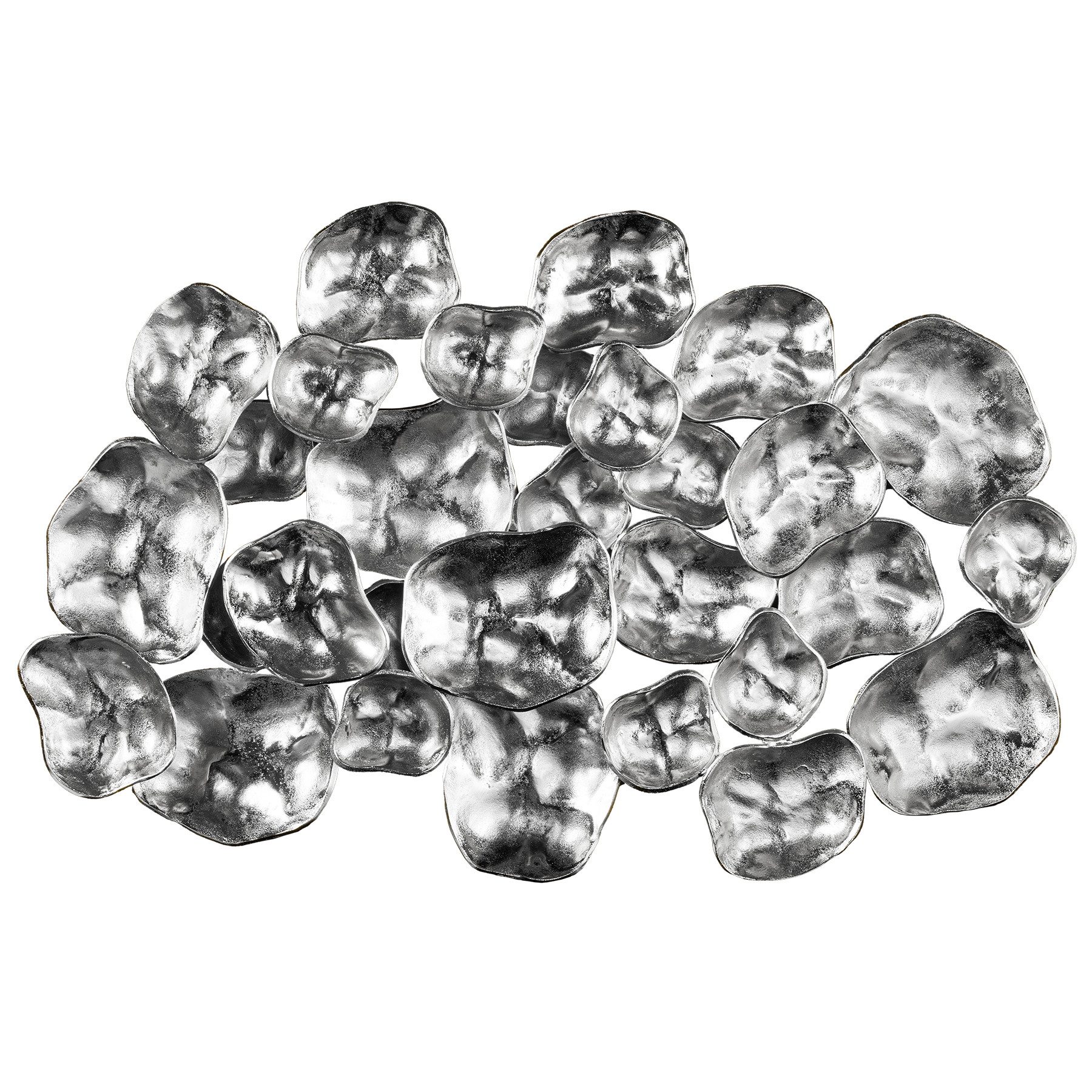 riess-ambiente Wanddekoobjekt VARIATION 105cm silber · günstig online kaufen