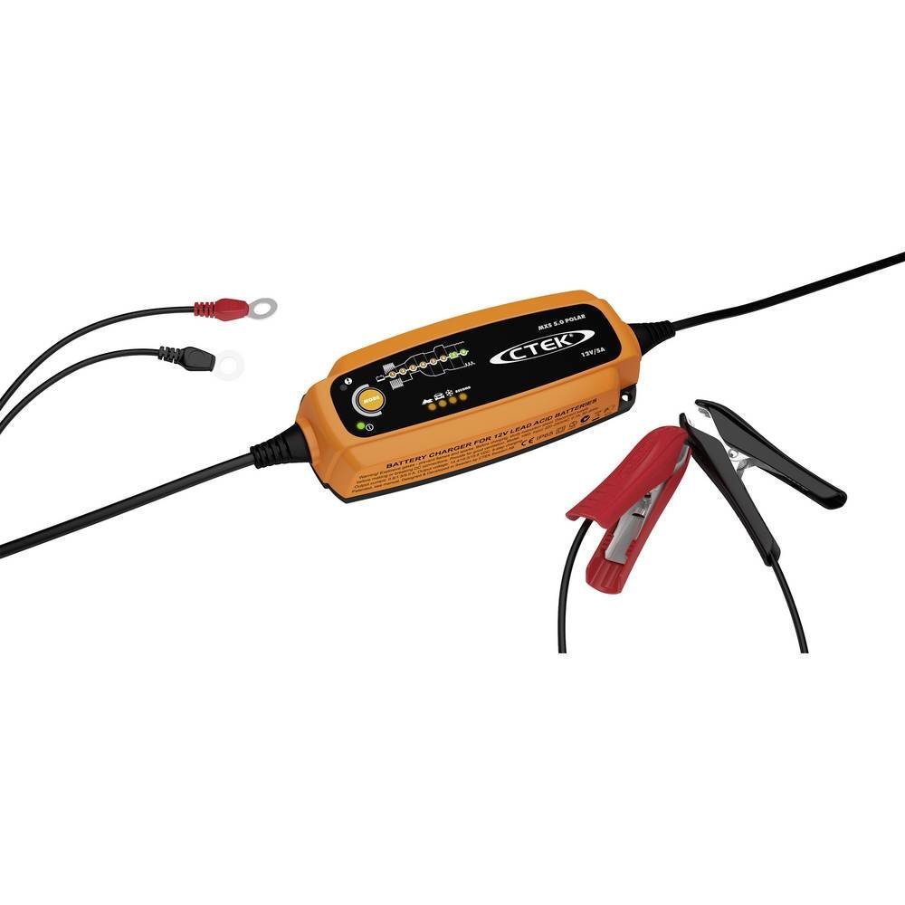 CTEK Automatik-Ladegerät 56-855 Autobatterie-Ladegerät (Akkutest, Auffrischen, Regenerieren, verschiedene Ladeprogramme)