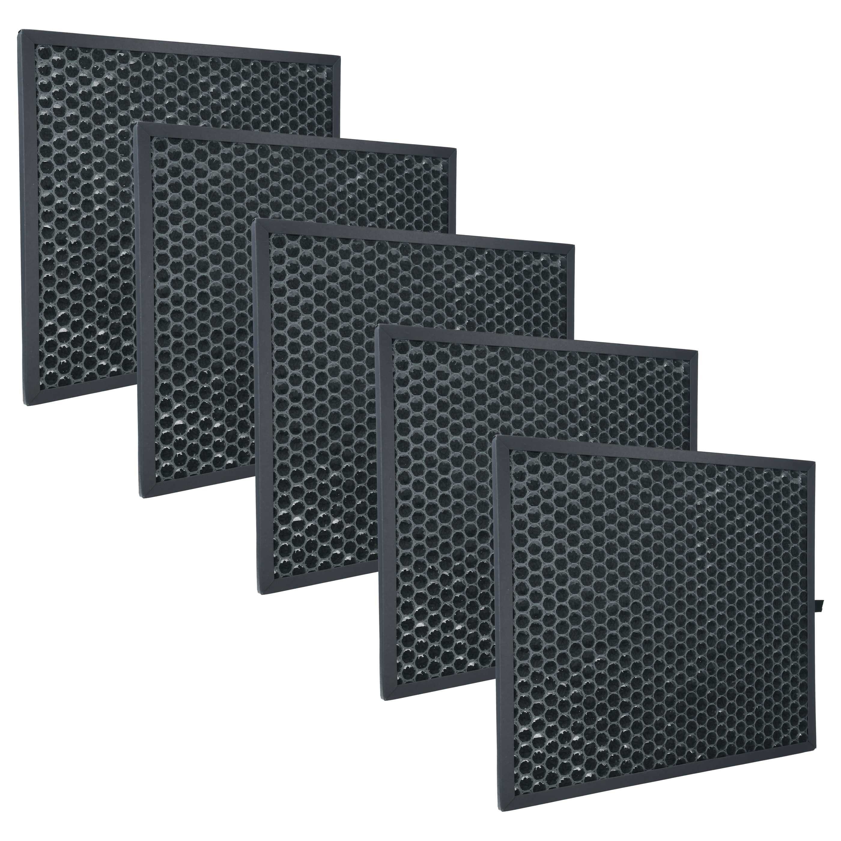 vhbw Aktivkohlefilter passend für Sharp FP-F30EUH, FZ-J30EU, KC-F32EUW, FP-J30EU, Zubehör für Sharp FP-F30EUH FZ-J30EU KC-F32EUW FP-J30EU