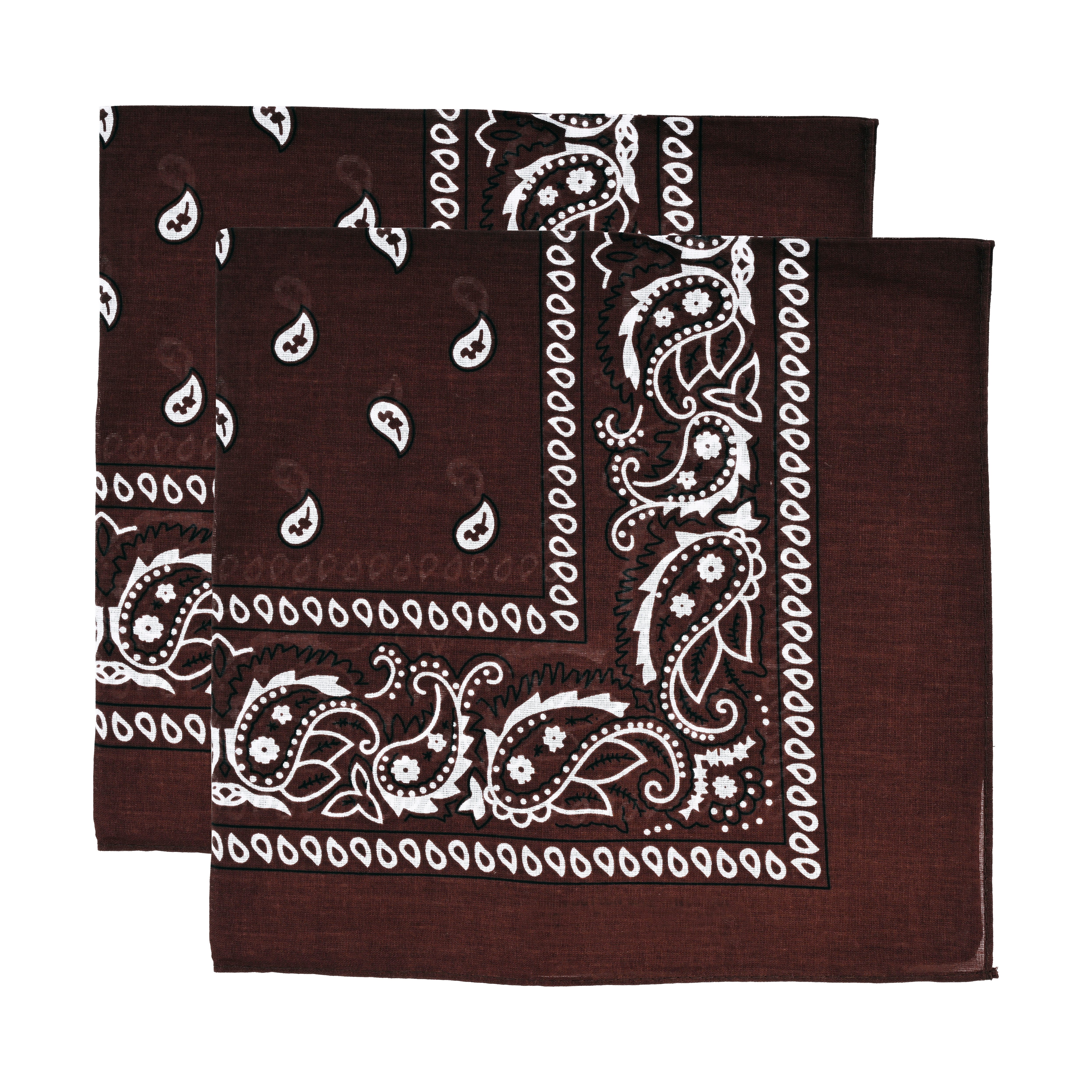 Modescout Stadler Bandana 2er-Pack Bandanas – Vielseitig, stylisch und hochwertig, (Spar-Set, 2er Pack), 100 % Baumwolle