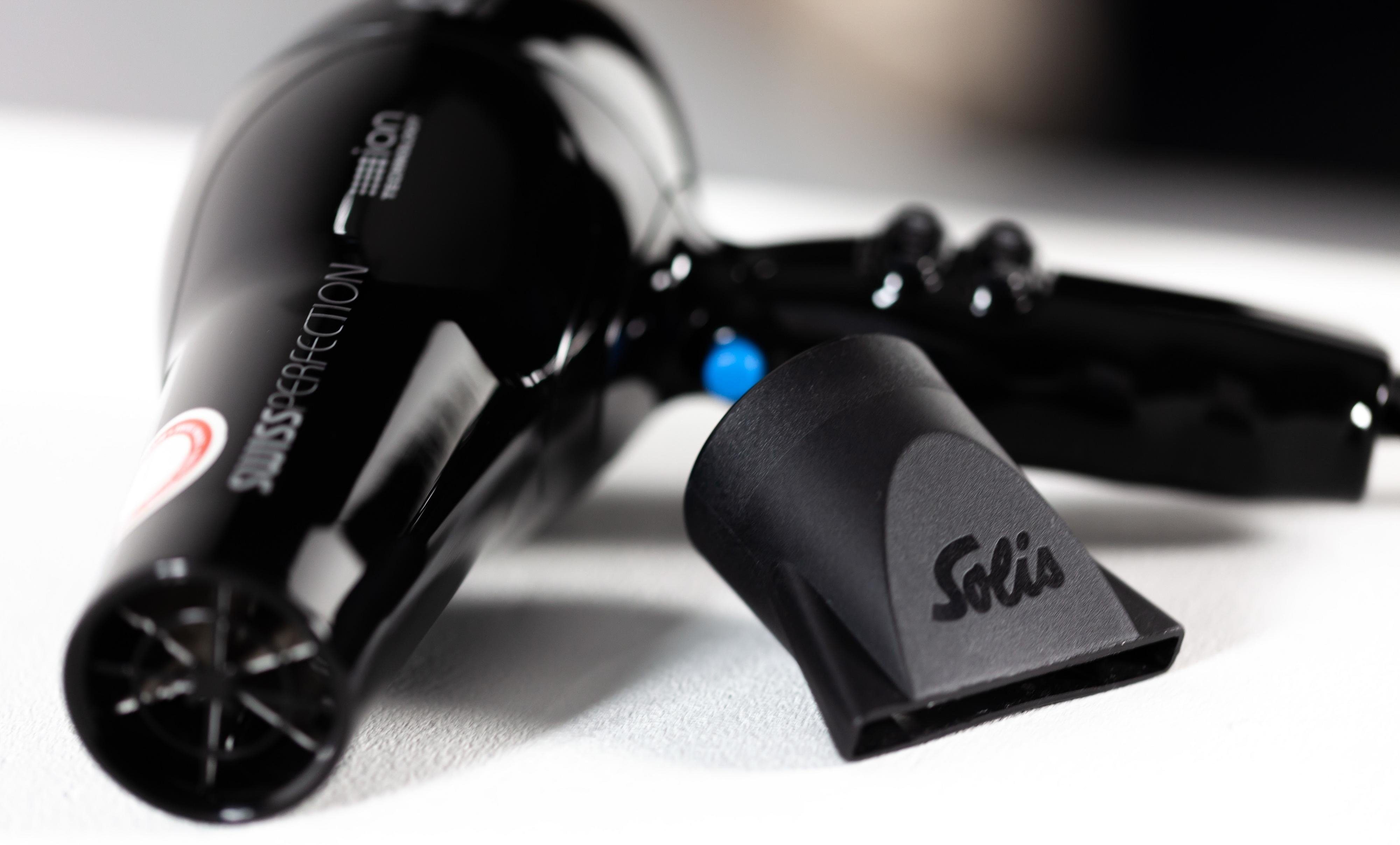 SOLIS OF SWITZERLAND Haartrockner Swiss Perfection, Typ 440, 2300 W, 5 Stufen, Kaltstufe, Ionen-Technologie, 230 V