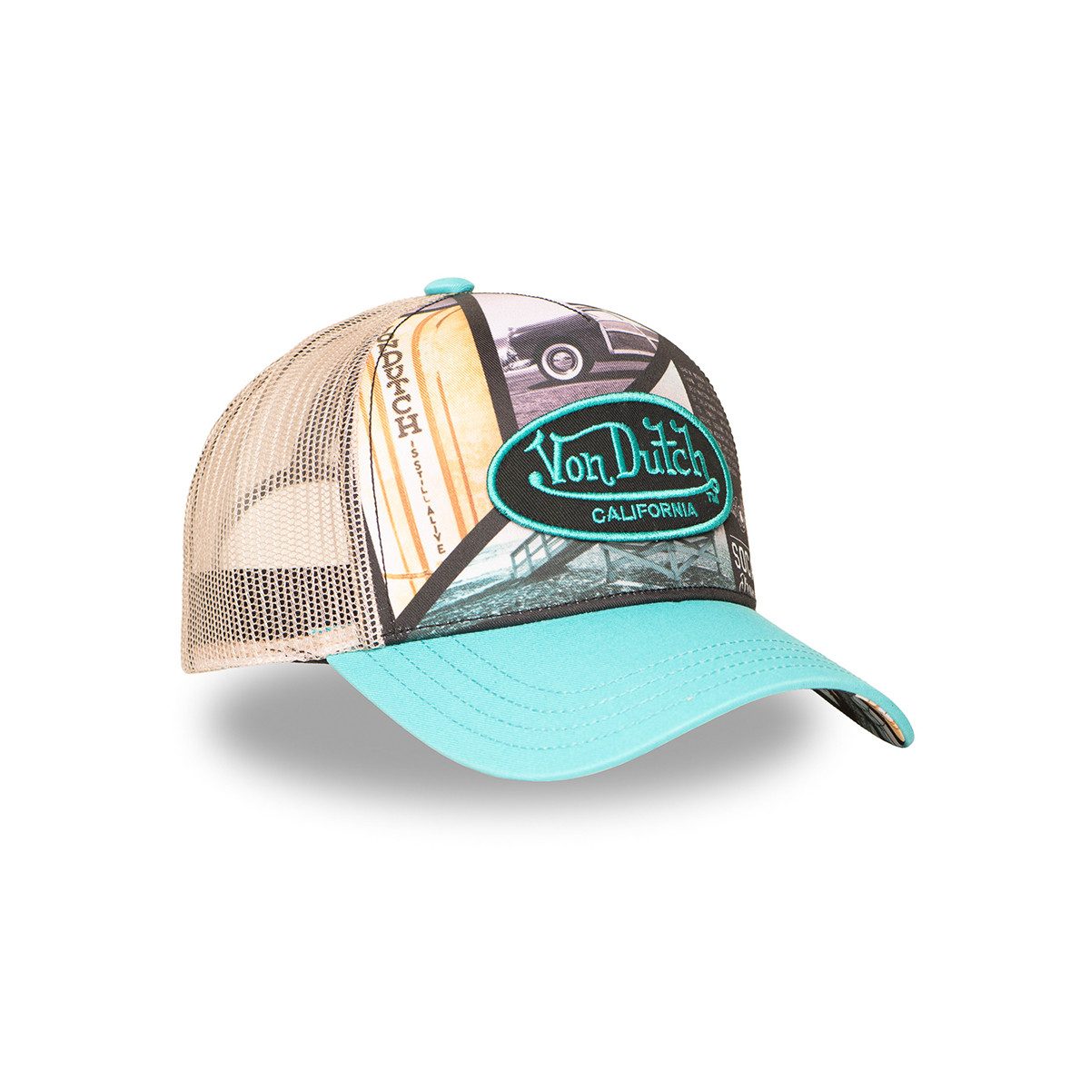 Von Dutch Trucker Cap Allover Logo (kein Set)