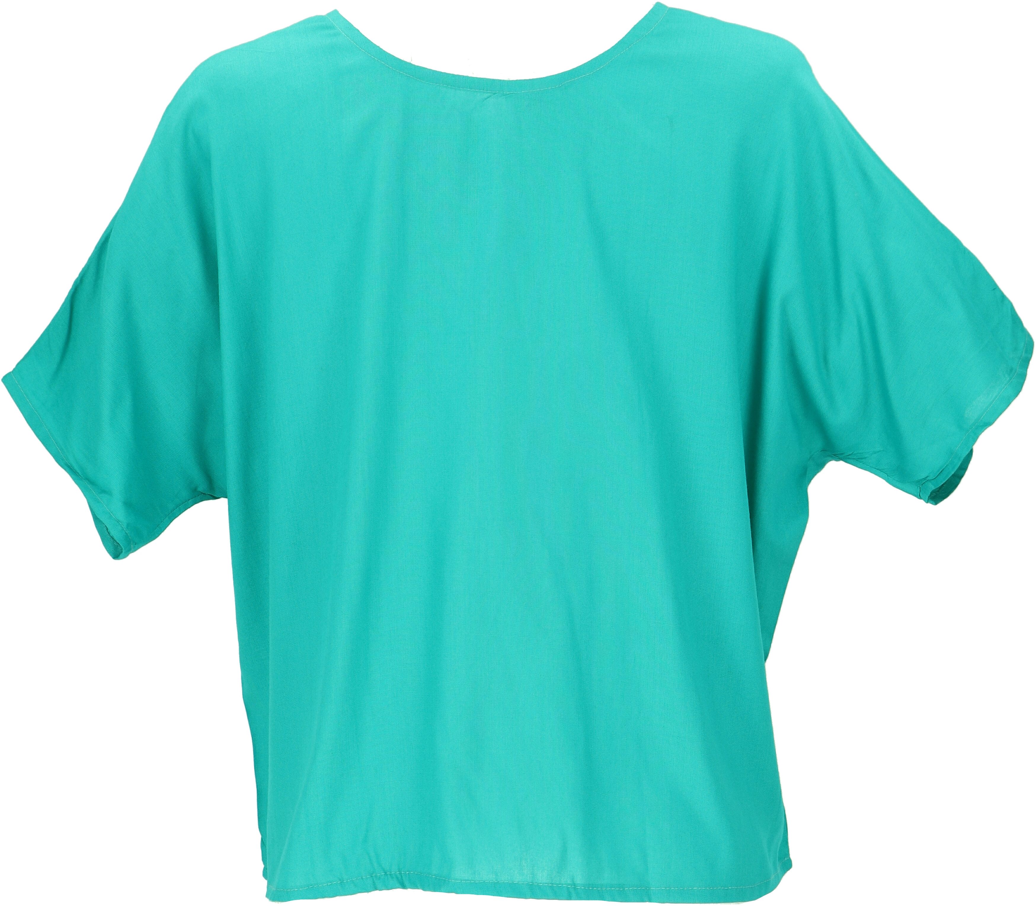 Guru-Shop Longbluse Weites Boho Blusentop mit günstig online kaufen