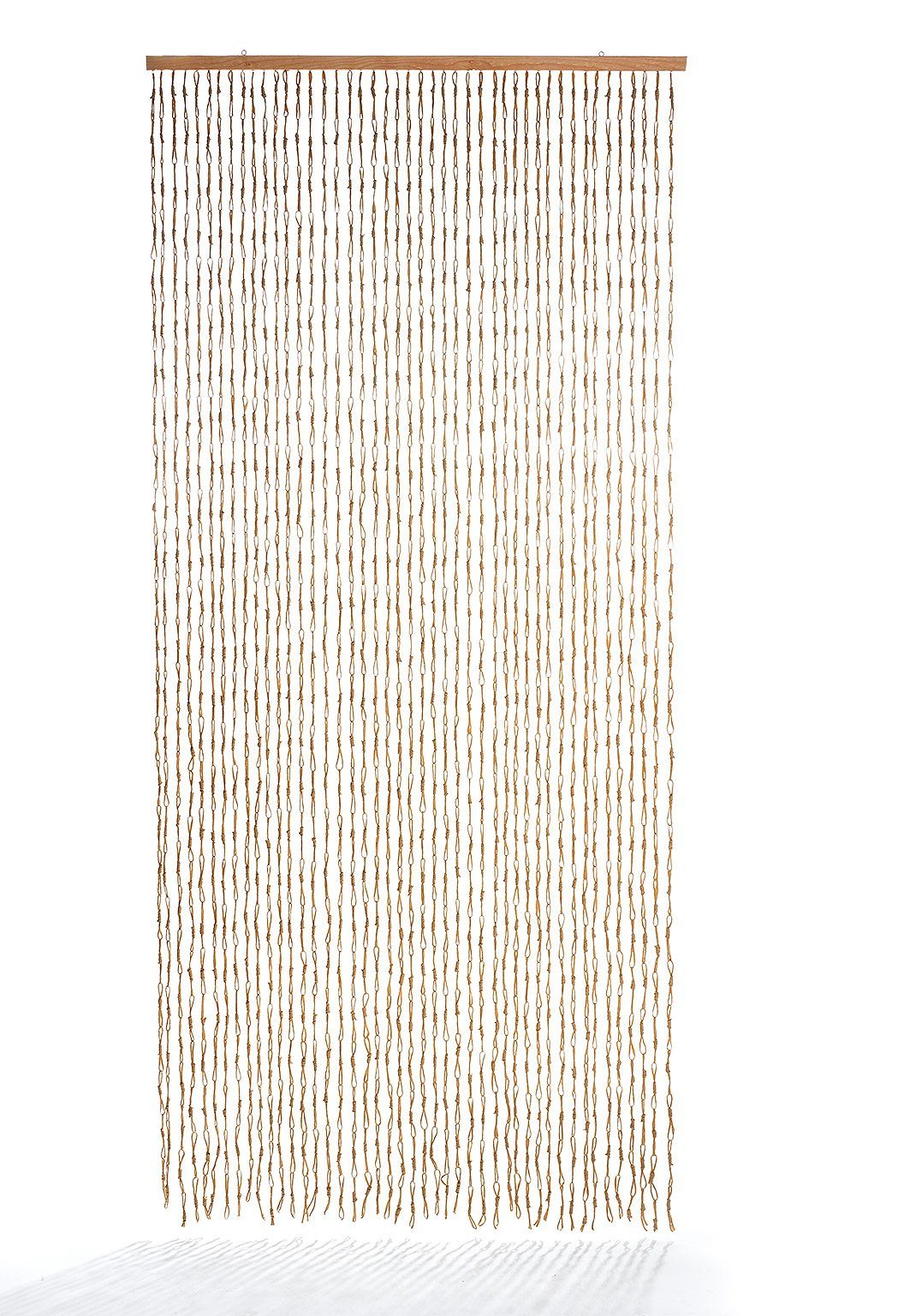 Kobolo Türvorhang Vorhang CIRCLES Papier beige 45 Stränge 100x210cm (1 St), günstig online kaufen
