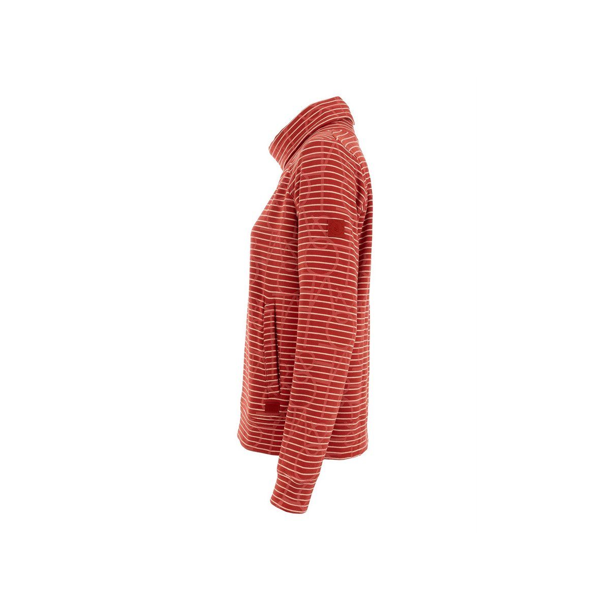 Sweatshirt fit bordeaux (1-tlg) regular S'questo camine