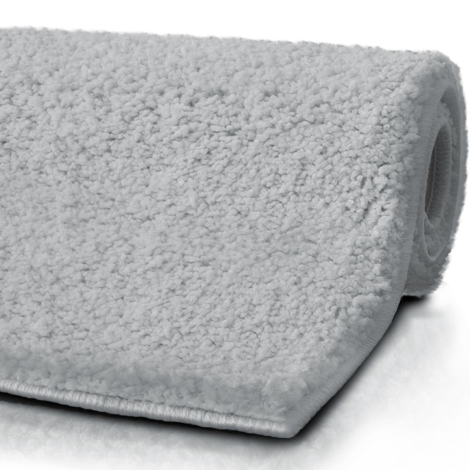 Karat Badematte Karat Hazy, In vielen attraktiven Farben + Größen, Höhe 30 mm, rutschhemmende Latexbeschichtung, waschmaschinenfest, Polyester, extra weiche Mikrofaser