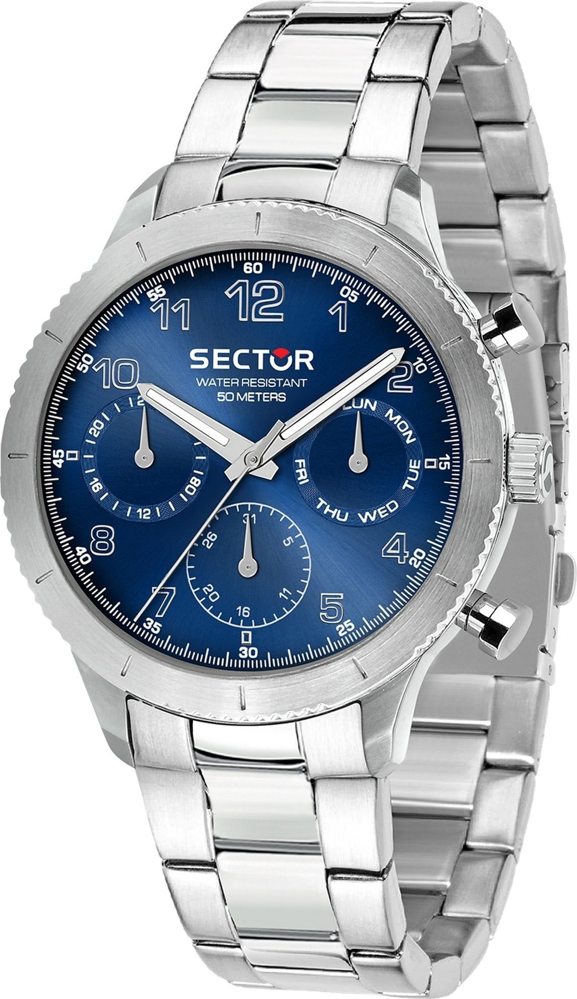 Multifunktionsuhr Sector Herren Armbanduhr Multifunkt