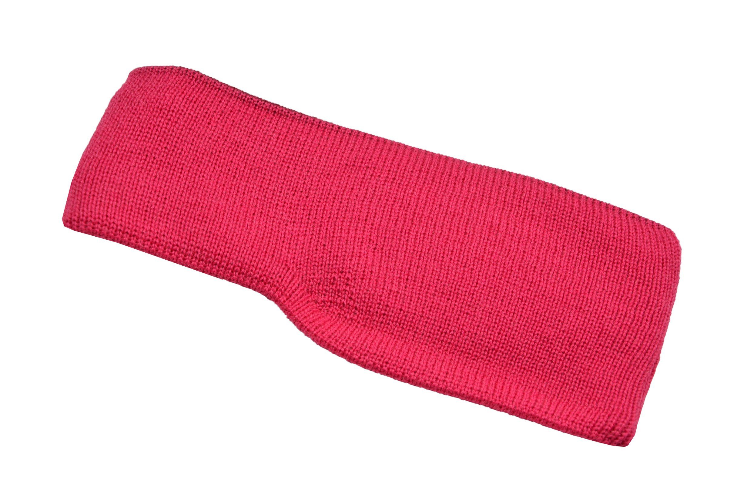 Stirnband Damen - Herren-Stirnband mit Ohrlasche gestrickt in Deutschland