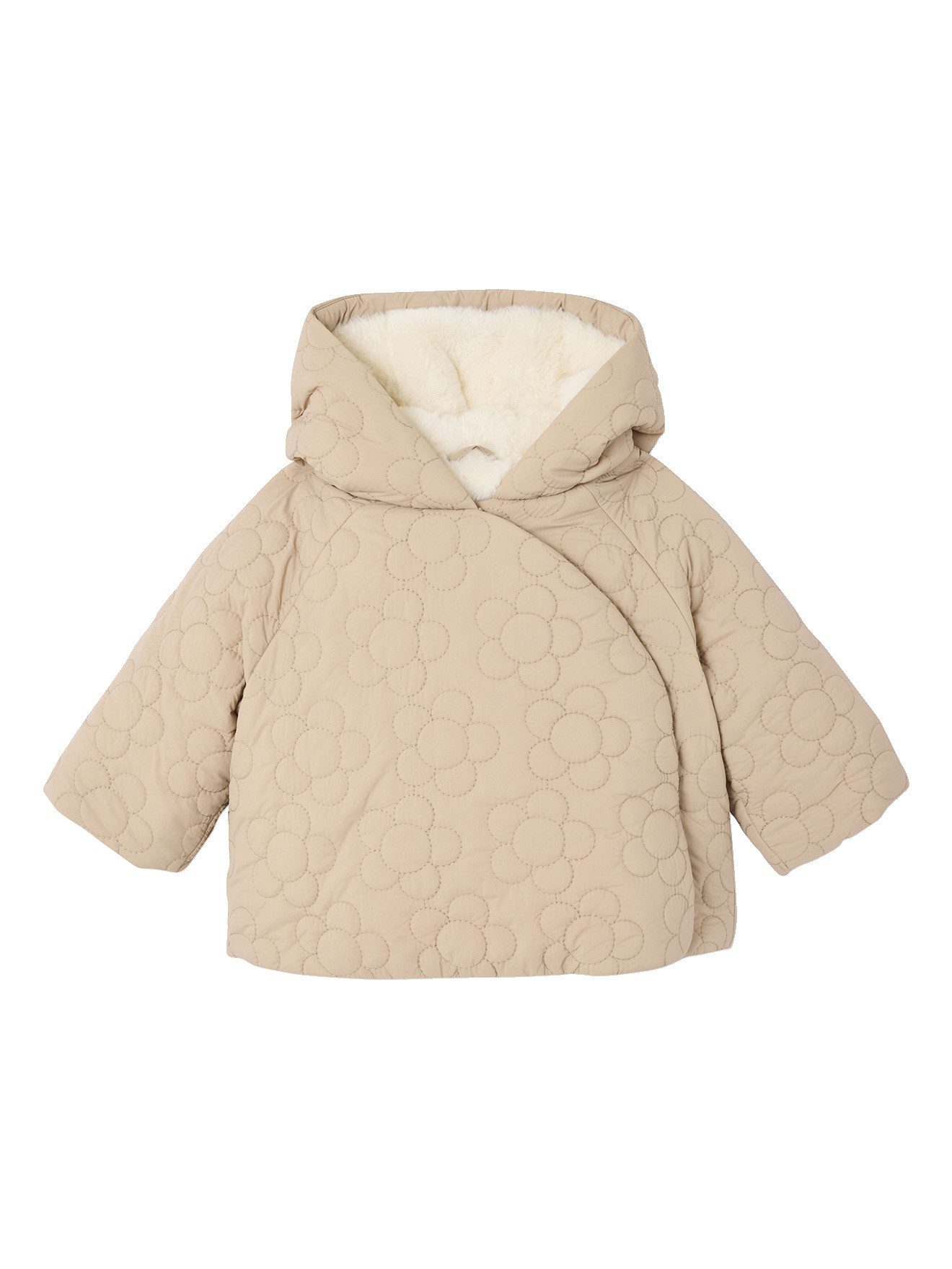 vertbaudet Parka Baby Steppmantel mit Muster