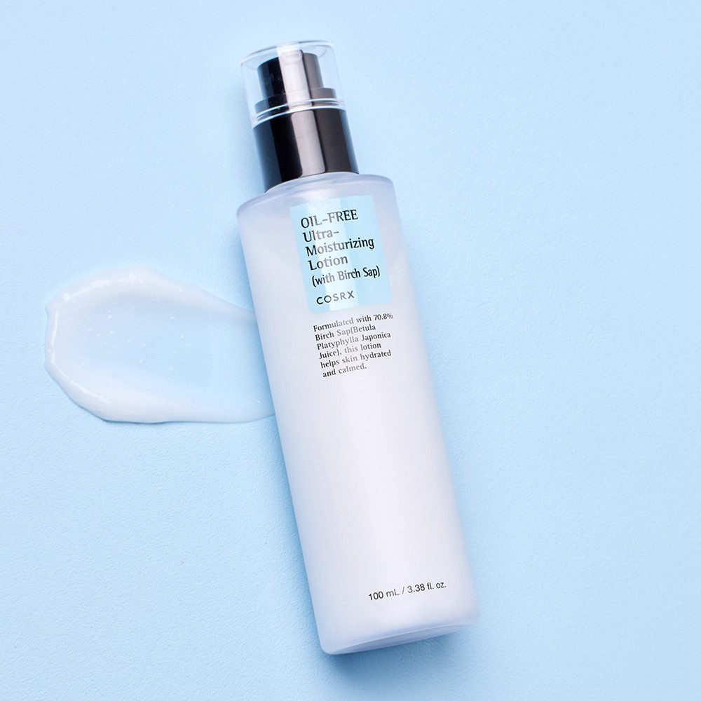 Cosrx Gesichtslotion Oil Free Ultra Moisturizing Lotion, für trockene Haut