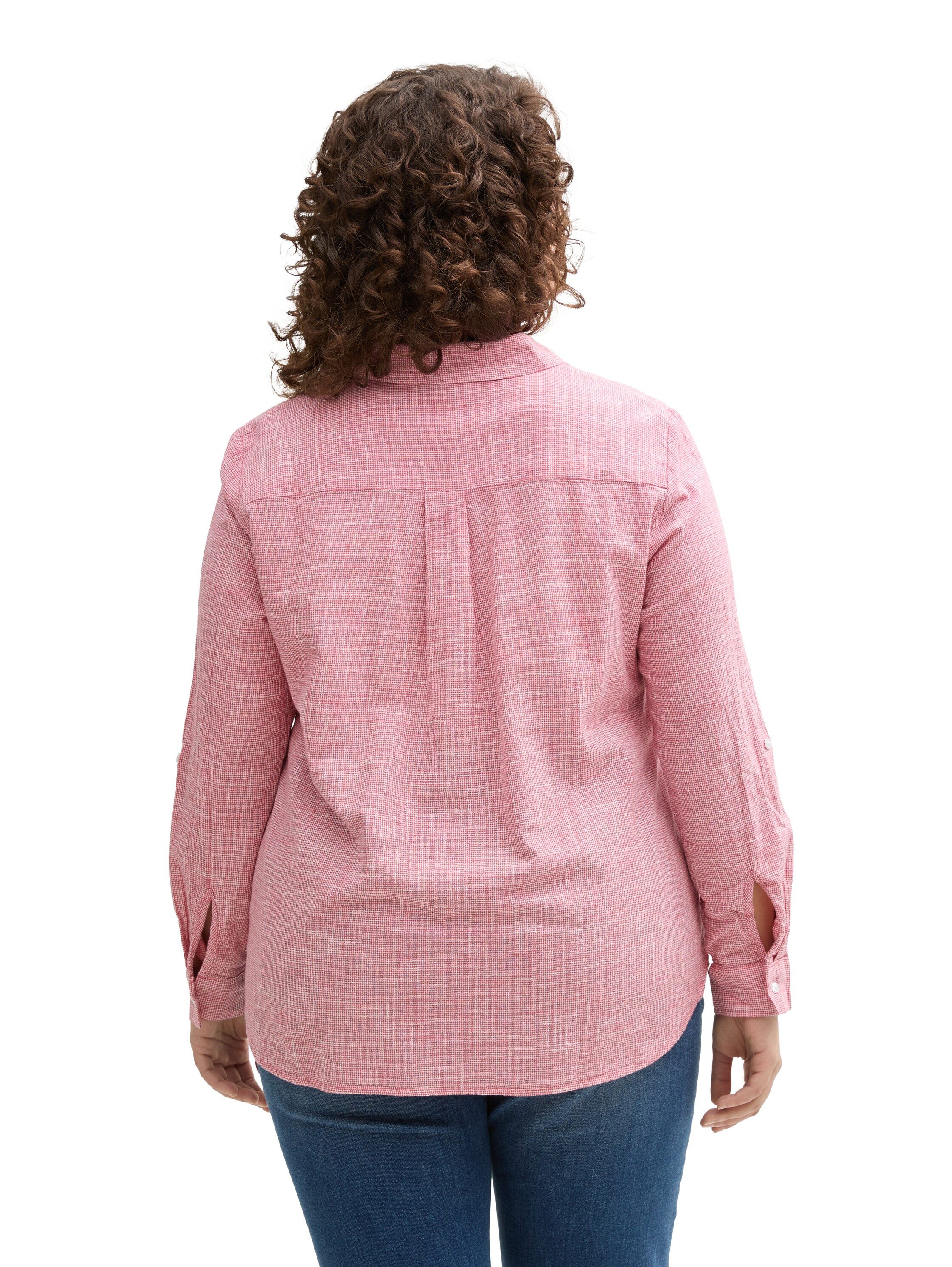 TOM TAILOR PLUS Shirtbluse mit aufgesetzten günstig online kaufen