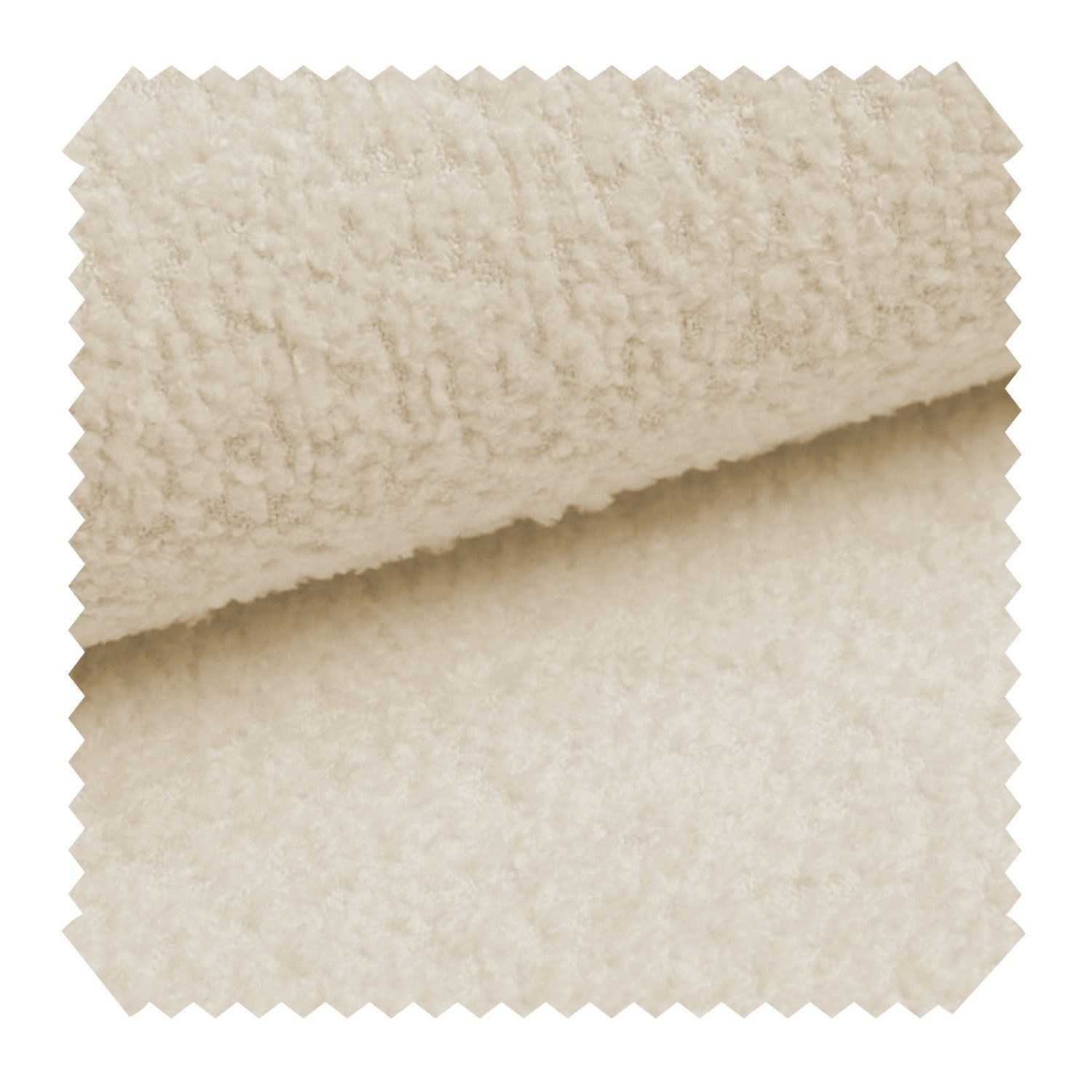 novely® Stoff ABEL - Recycelter Bouclé-Polsterstoff - Schwer Entzündbarer Möbelstoff, 90% Recyceltes Polyester, Schwer Entzündbar, Meterware, 1lfm