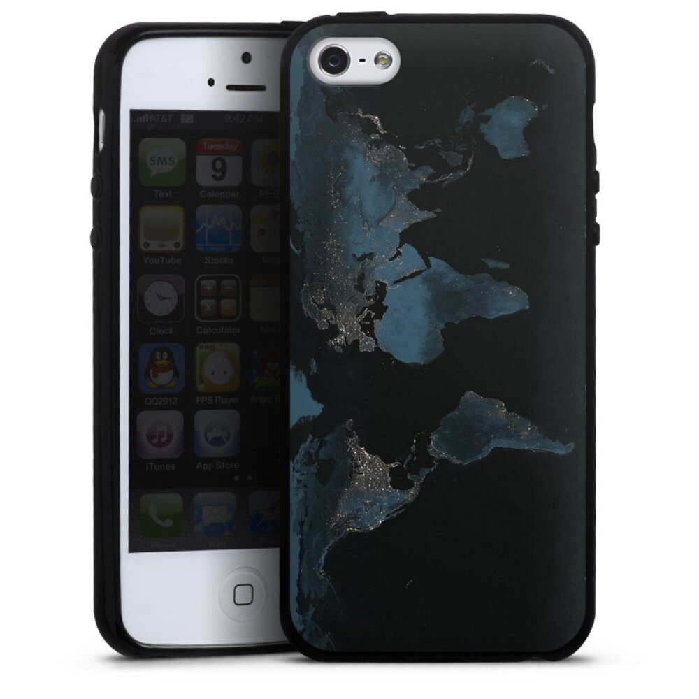 DeinDesign Handyhülle »Nightlight Worldmap« Apple iPhone 5s, Hülle  Weltkarte Landkarte Nacht online kaufen | OTTO