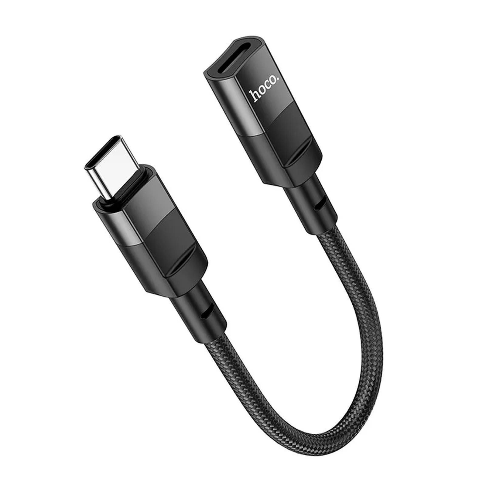 hoco. U107 USB-C auf Lightning Smartphone-Kabel, USB-C, Lightning (10 cm), USB Typ C Stecker Adapter für iPhone iPad Lightning Buchse Konverter