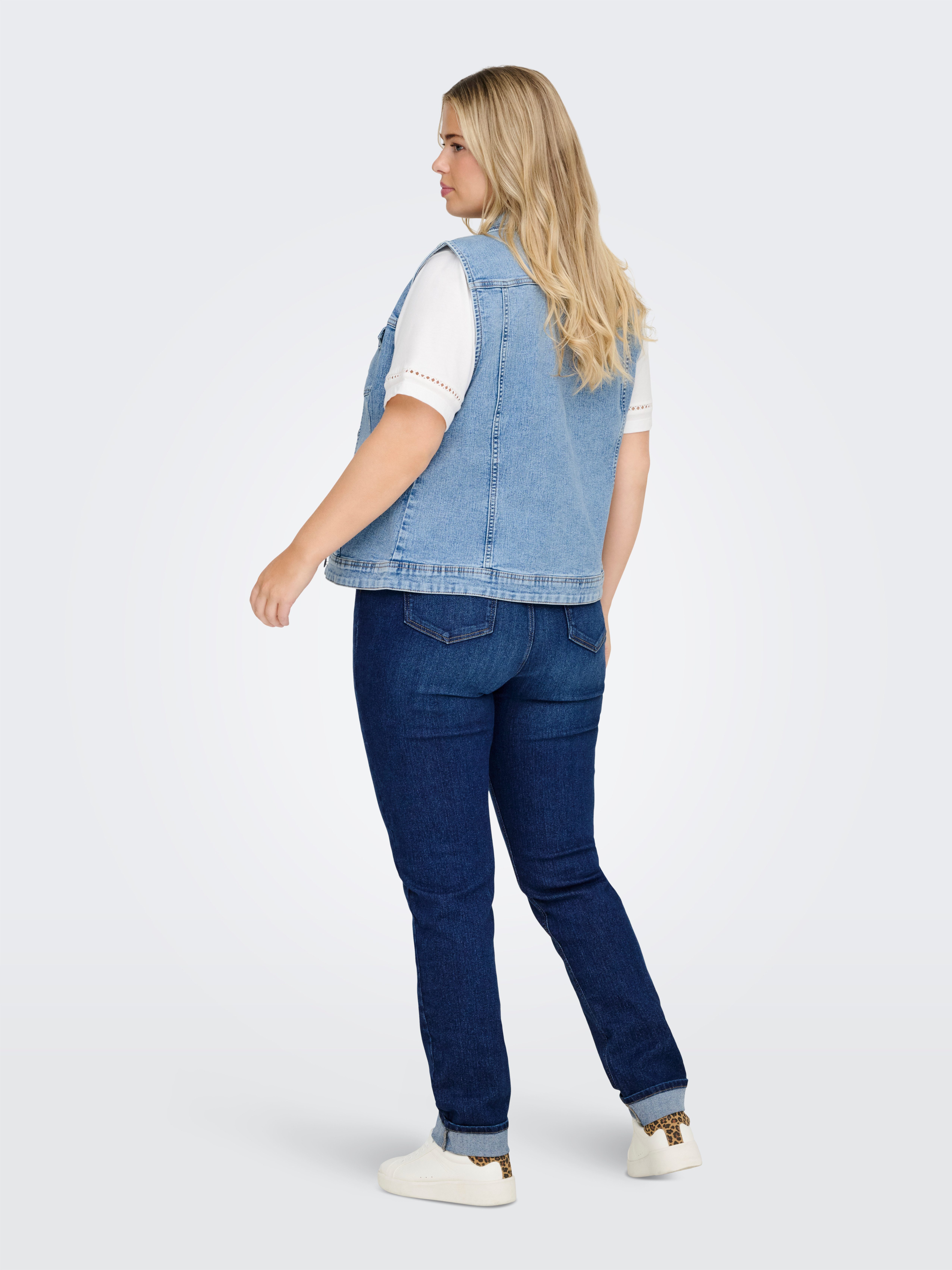 ONLY CARMAKOMA Jeansweste CARWESPA WEST DNM PIM619 NOOS