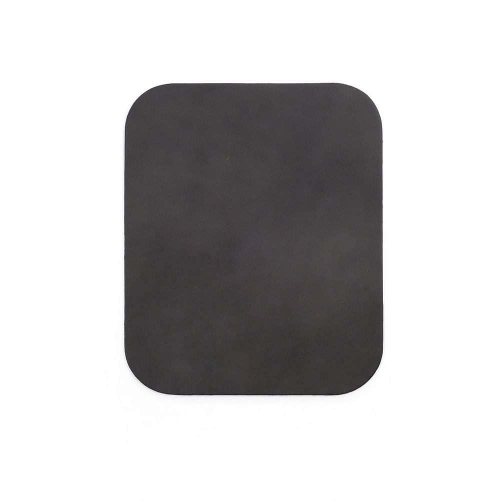 Hamosons Mauspad Hochwertiges Mousepad / Mauspad, Echt-Leder, Dkl-Grau, Hamosons 26304
