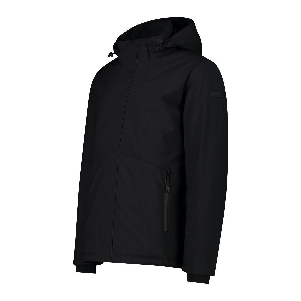 CMP Softshelljacke MAN Padded Long Jacket DET Hood Leichte Herrenjacke mit Clima Protect® und Feel Warm Flat für