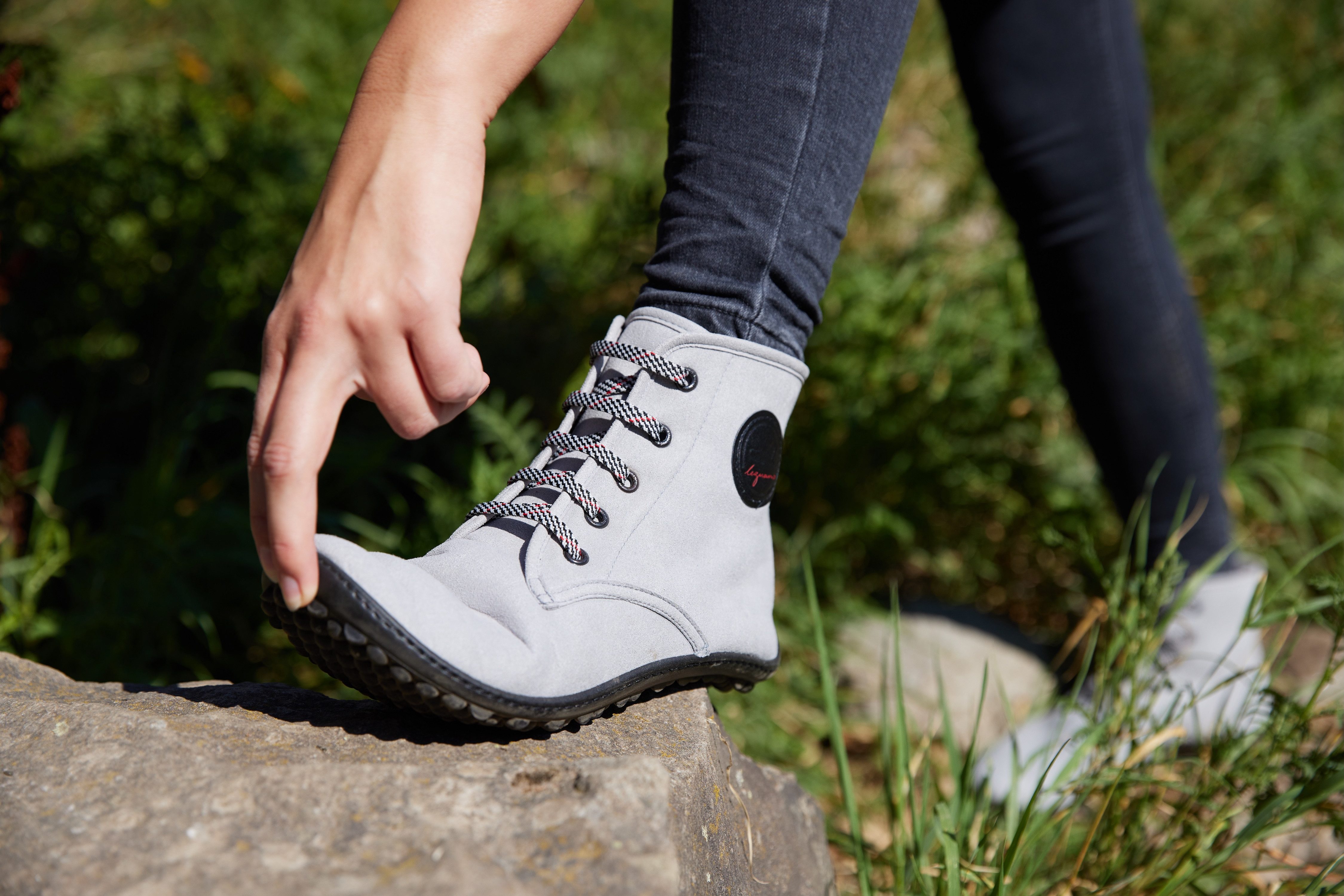 Leguano CHESTER LIGHT Barfußschuh, Bequemschuh, Komfortschuh, Flats, Schnür günstig online kaufen