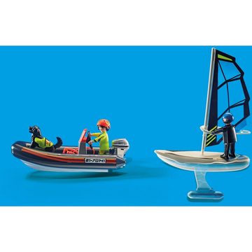 Playmobil® Konstruktionsspielsteine City Action Seenot: Polarsegler-Rettung