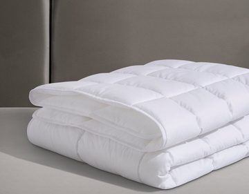 Kunstfaserbettdecke, Wellness Line, f.a.n. Schlafkomfort, Füllung: Polyester, Bezug: 100% Baumwolle, kochfest bis 95 °C - mit immer wieder aufschüttelbarer Faserfüllung