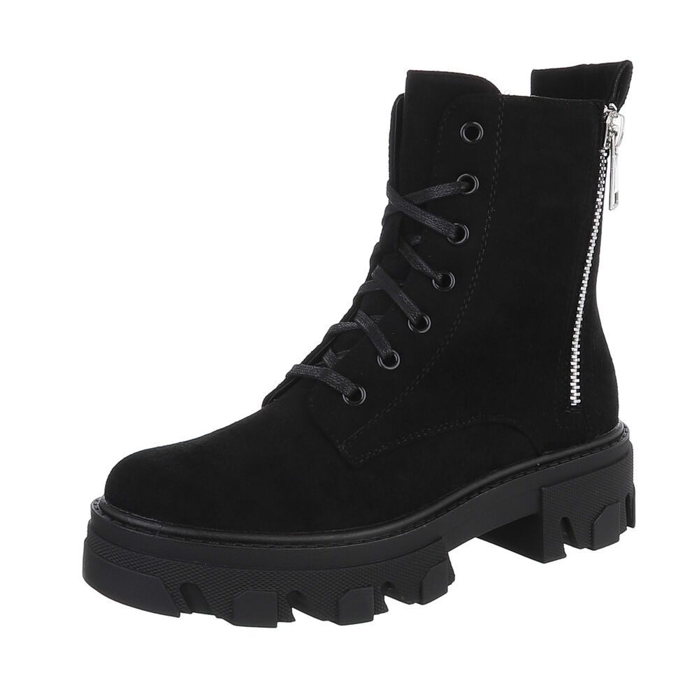 Ital-Design Damen Schnürschuhe Freizeit Schnürstiefelette (87118196) Blocka günstig online kaufen