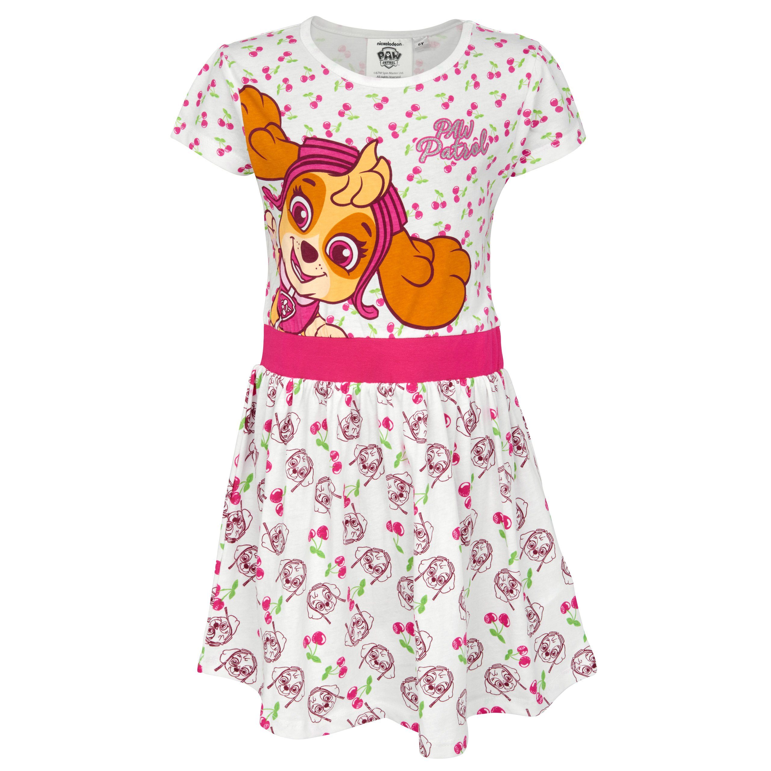 PAW PATROL A-Linien-Kleid PAW PATROL Mädchen Kleid