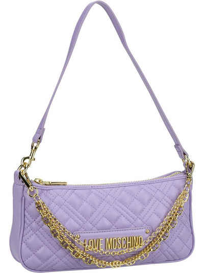 LOVE MOSCHINO Schultertasche Multi Chain Quilted Small Shoulder Bag 4258