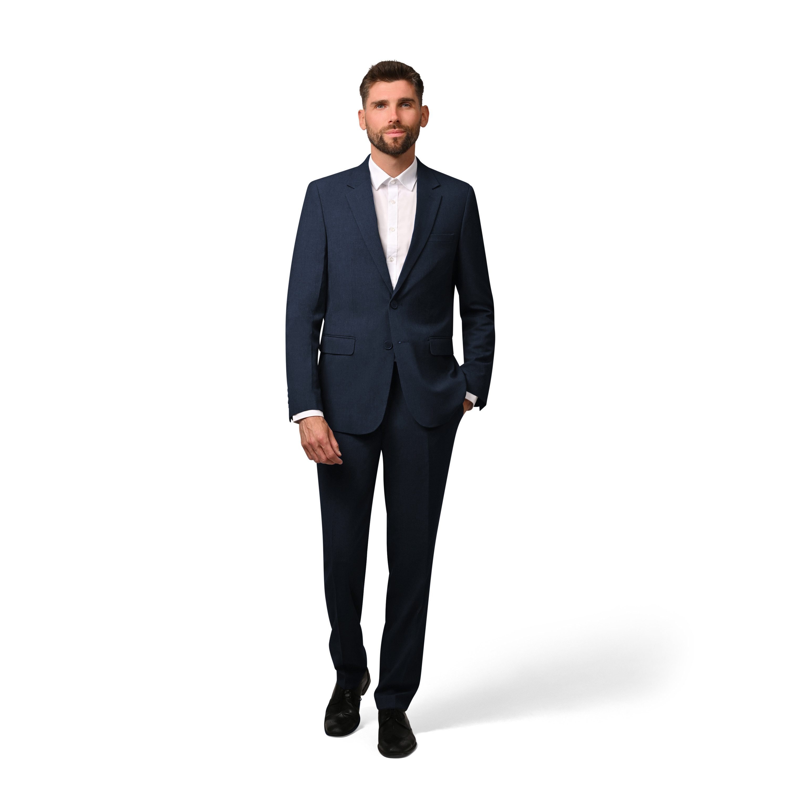 Hirschthal Anzug Herren Business Anzug Regular günstig online kaufen