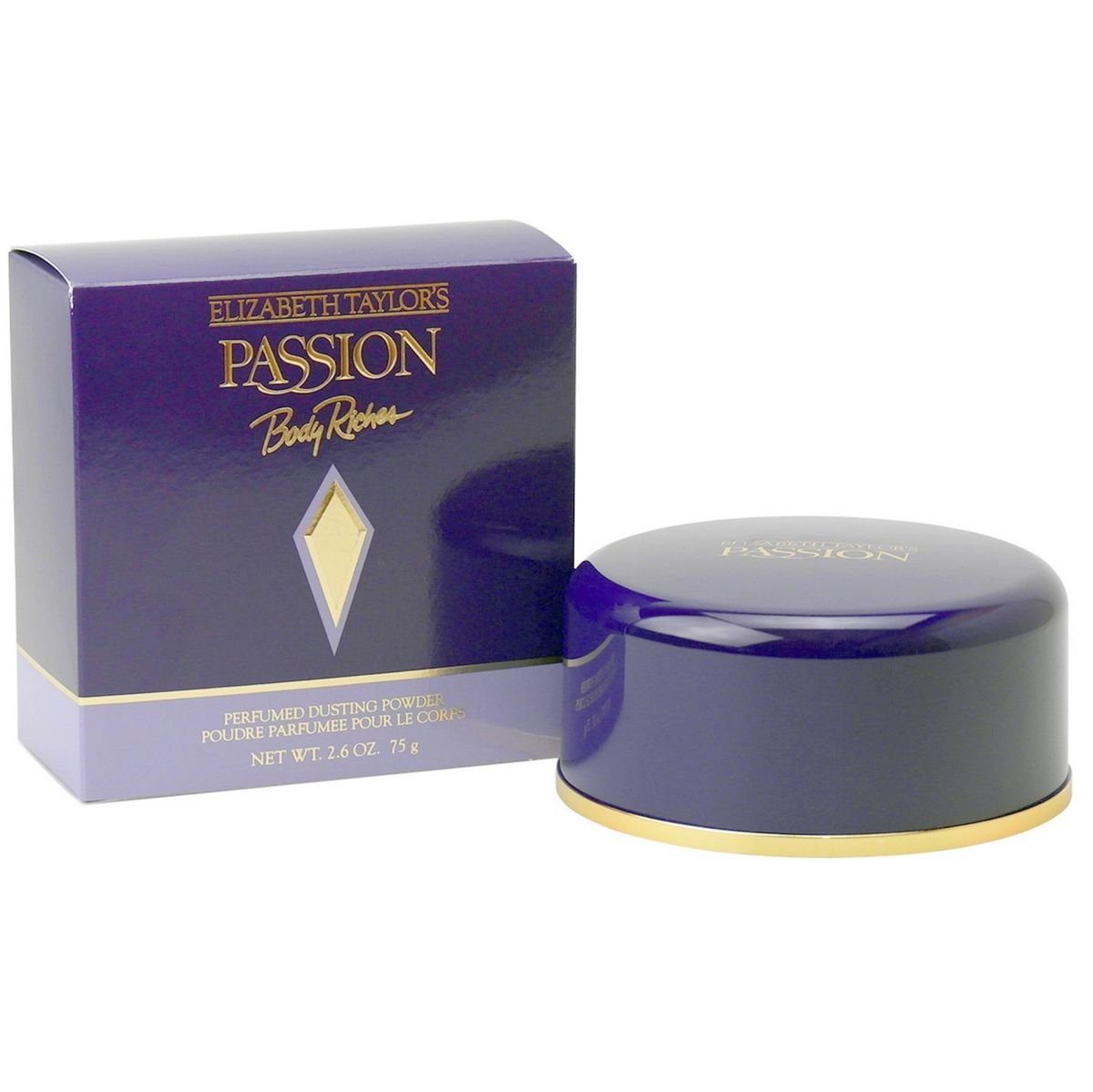 Elizabeth Taylor Körperpflegemittel Elizabeth Taylor Passion 75 g Perfumed Dusting Powder Puder