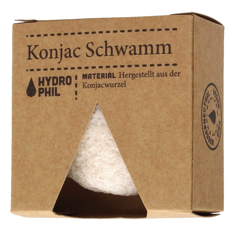 Hydrophil Gesichtsschwamm Konjac Schwamm 6er Pack