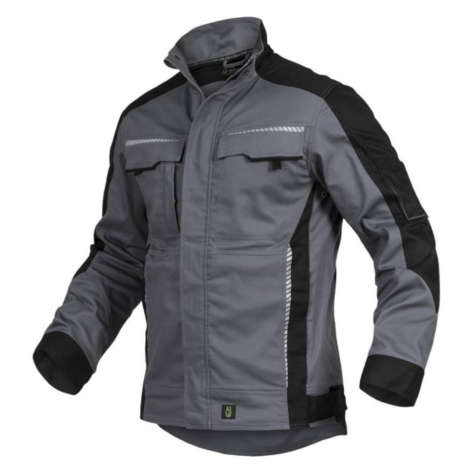 Leibwächter Arbeitsjacke Flex-Line Bundjacke mit Atmungsaktivem Stretchstoff für maximale Bewegungsfreiheit