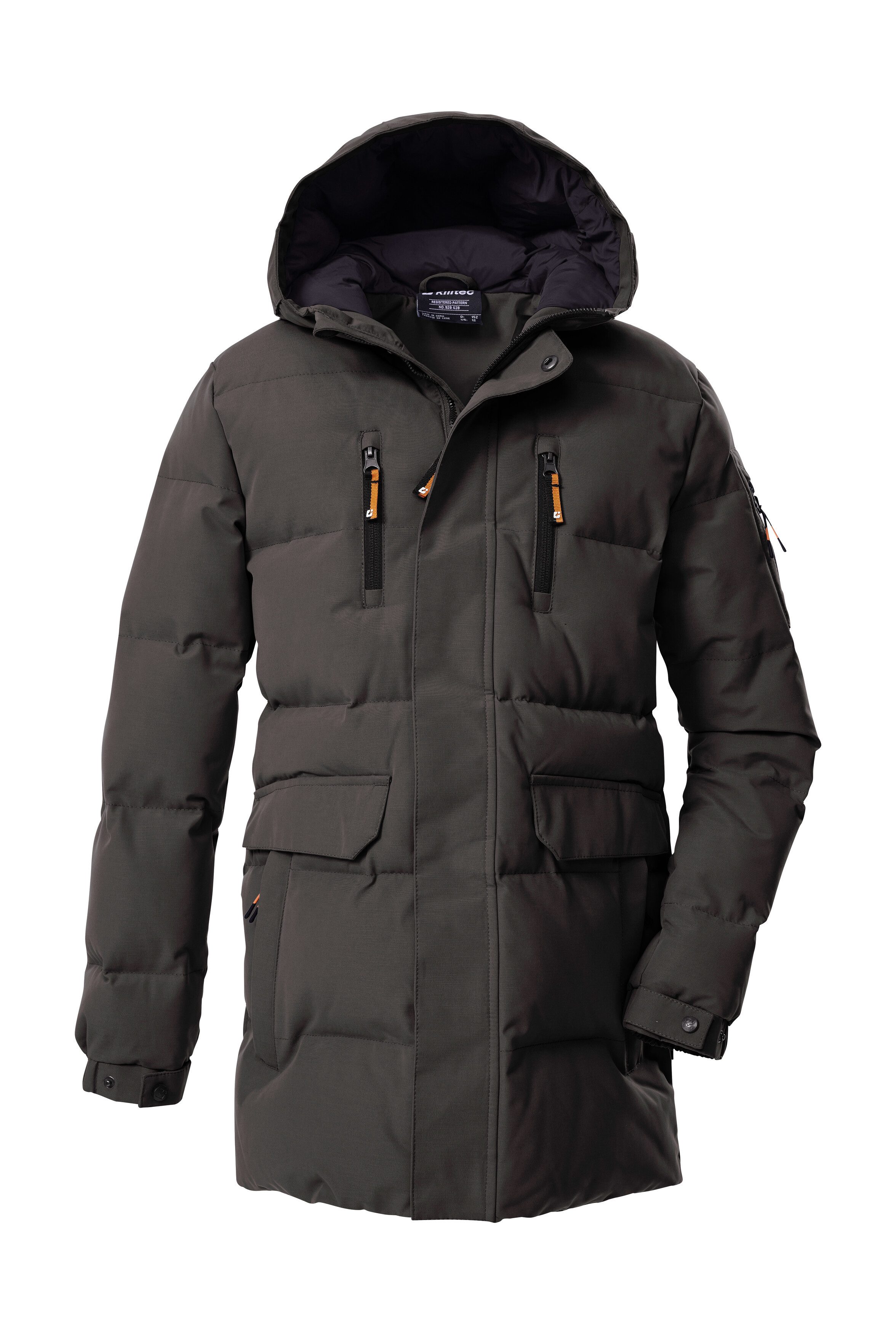 Killtec Steppmantel KOW 238 BYS QLTD PRK Winddichter, wasserabweisender Kinderparka mit verstellbaren Ärmeln