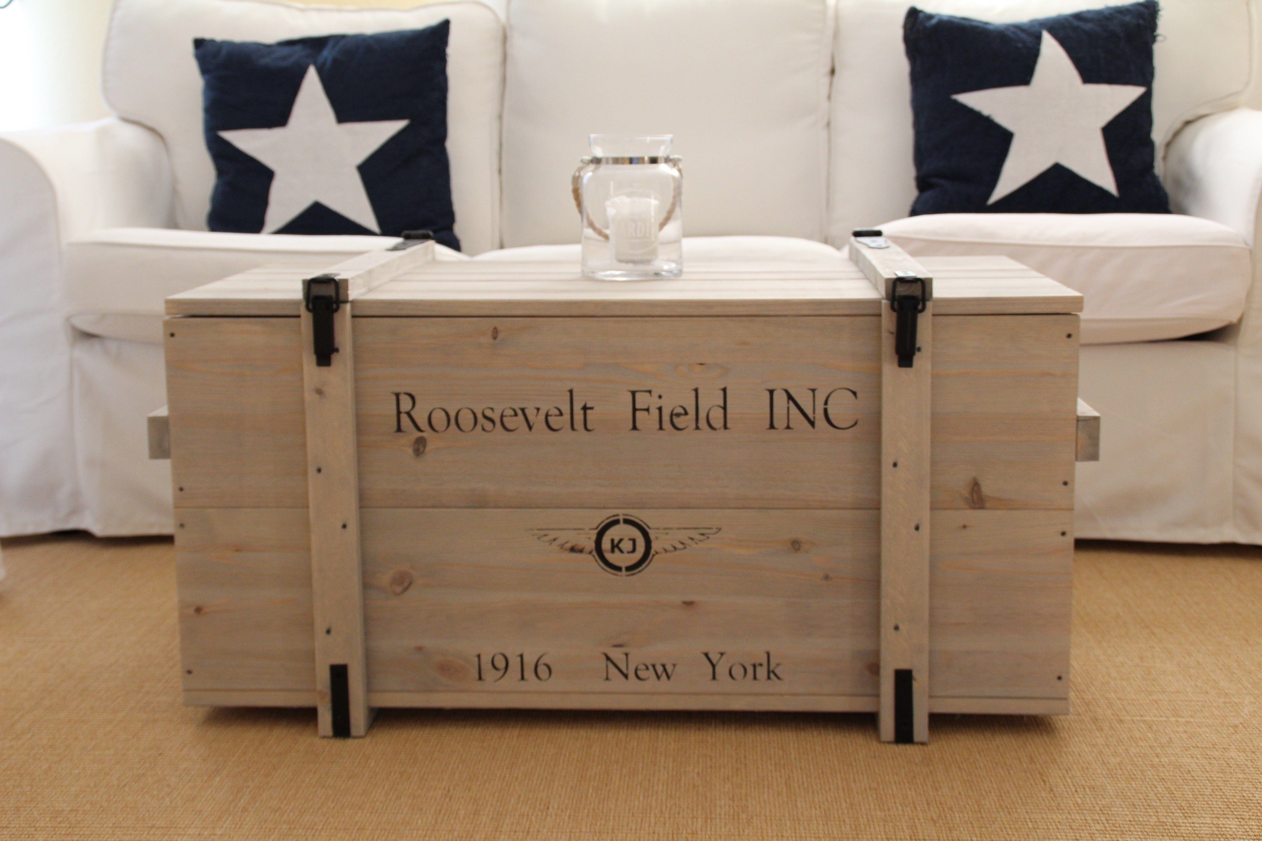 Truhentisch Vintage-Stil Field, Uncle Joe´s Roosevelt im