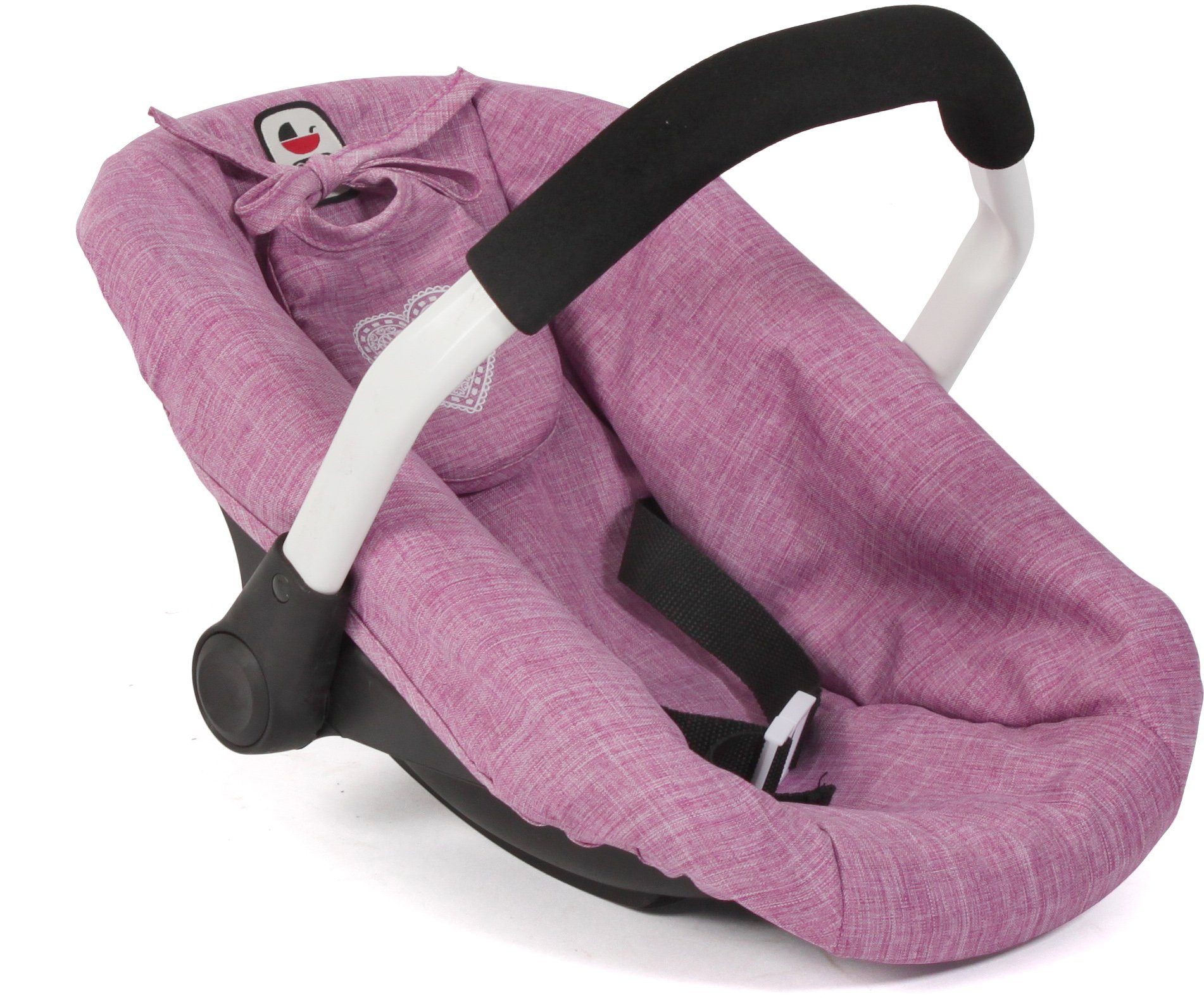 CHIC2000 Puppen Autositz Jeans Pink günstig online kaufen