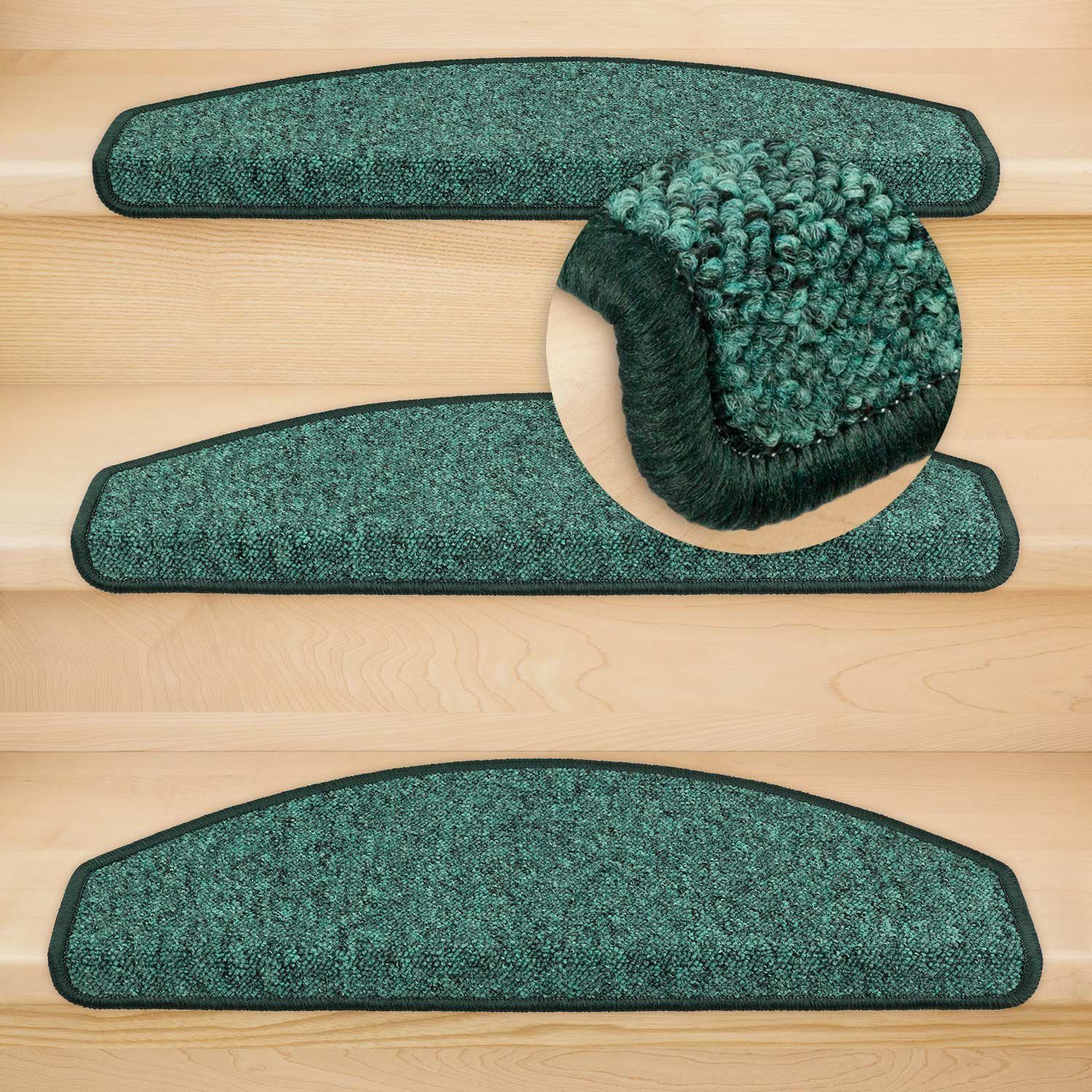 Stufenmatte Stufenmatten Rambo New Halbrund SparSet - Grün 15 Stück, Metzker®, halbrund, Höhe: 5 mm, 15 Stück im Set - Grün