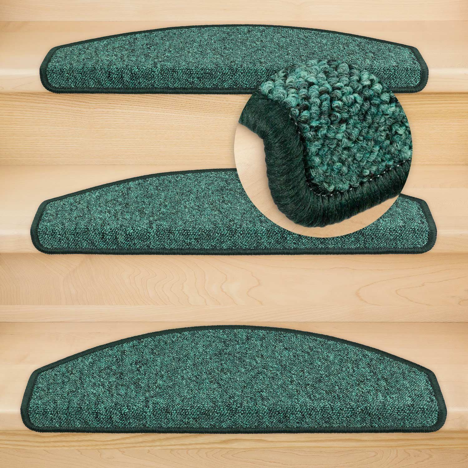 Metzker® Stufenmatte Stufenmatten Imago Halbrund in versch. Sparset's, halbrund, Höhe: 5 mm, 15 Stück im Set - Dunkelgrün – Bild 3 von 5