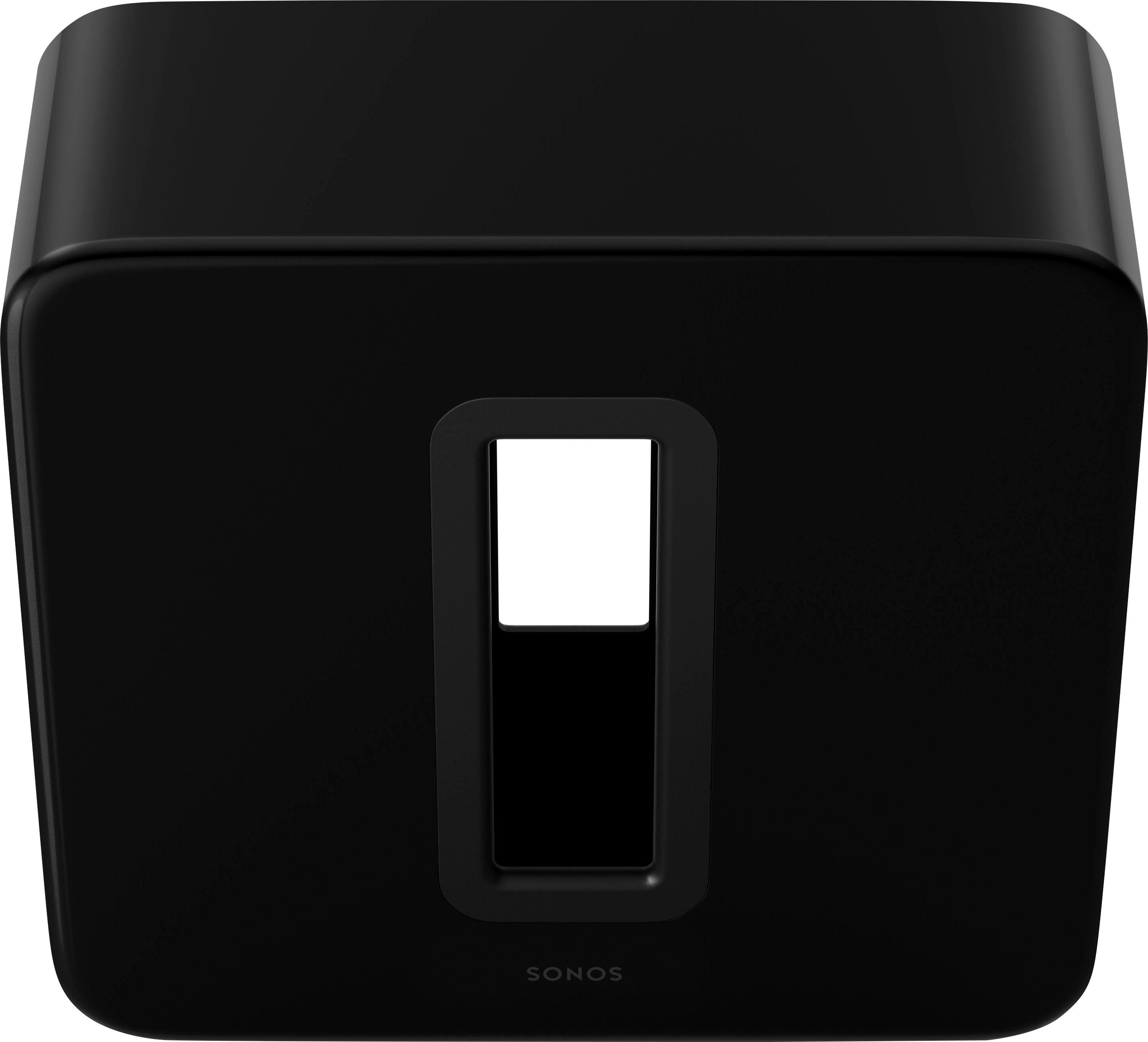 Sonos Sub (Ethernet), (Gen3) Subwoofer schwarz WLAN- WLAN) (LAN