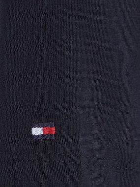 Tommy Hilfiger Rundhalsshirt HERITAGE HILFIGER C-NK REG TEE mit gesticktem Tommy Hilfiger Linear Logo-Schriftzug