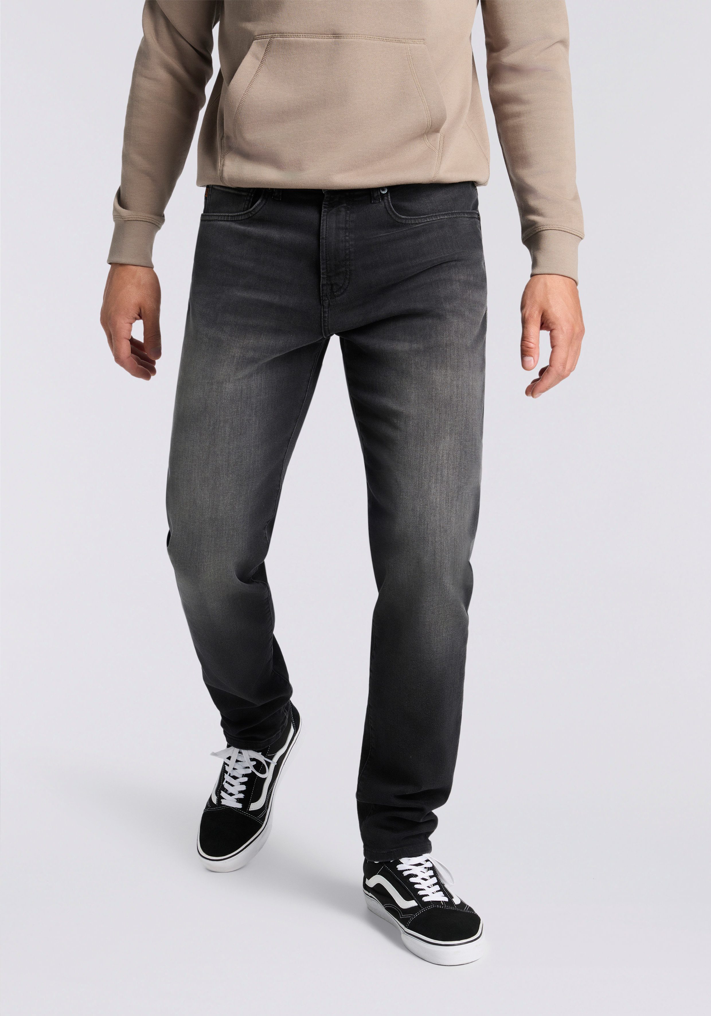 BOSS ORANGE Straight-Jeans Re Maine Stretch Denim Regular Gerades Bein Mittlere Leibhöhe
