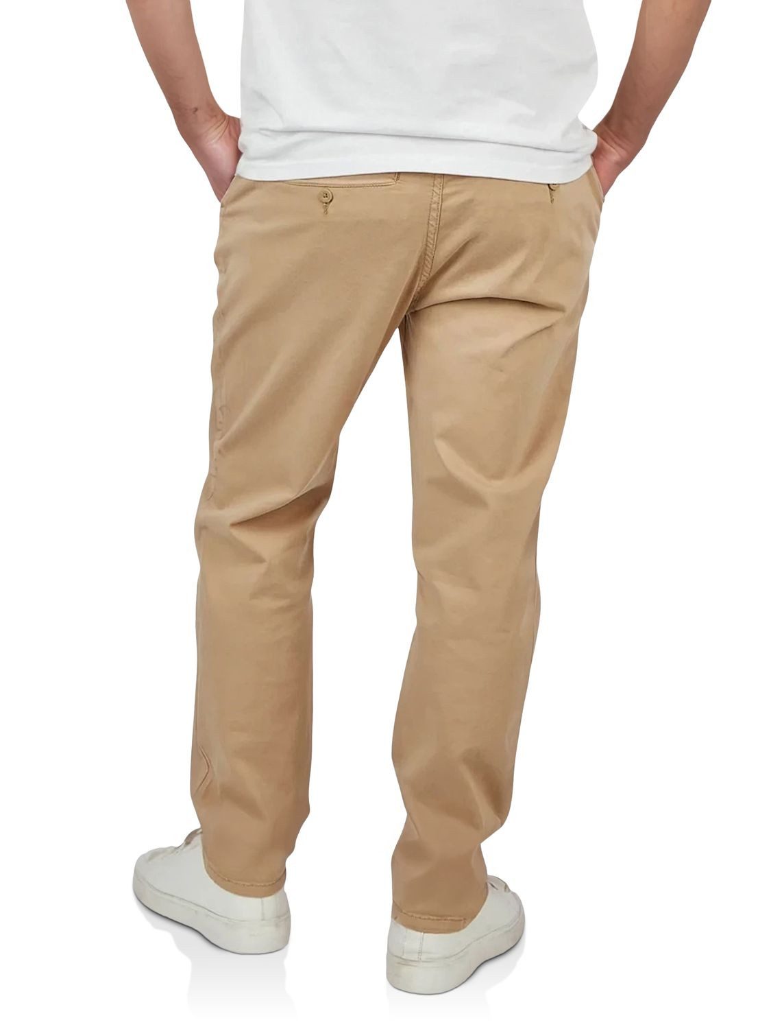 riverso Chinohose Herren Stoffhose RIVFiete Regular Fit Freizeithose mit Stretch