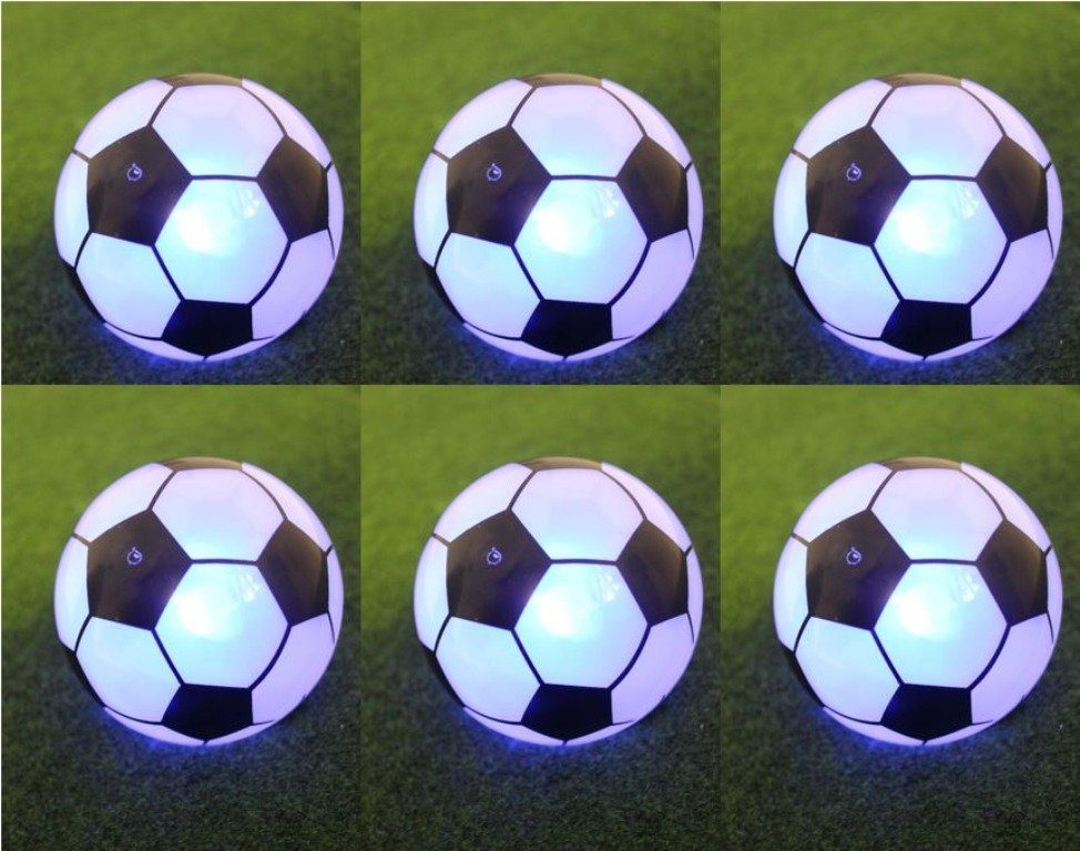 Spielball LED Airball, 6er Set XXL