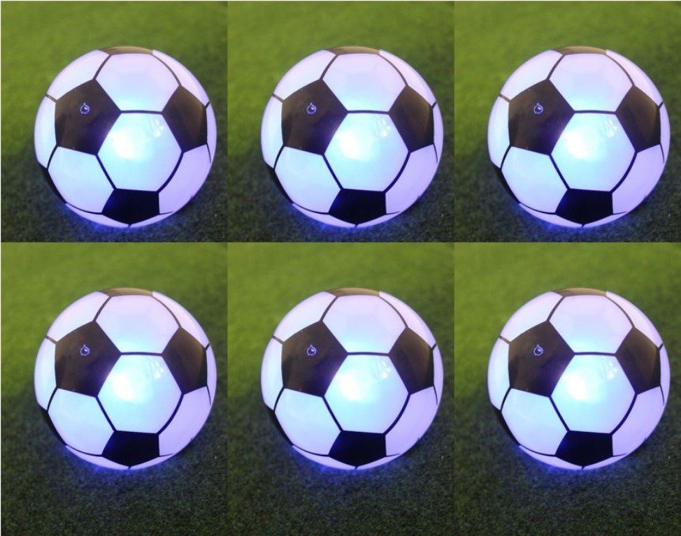 Set international Spielball Airball, 6er LED JOKA XXL