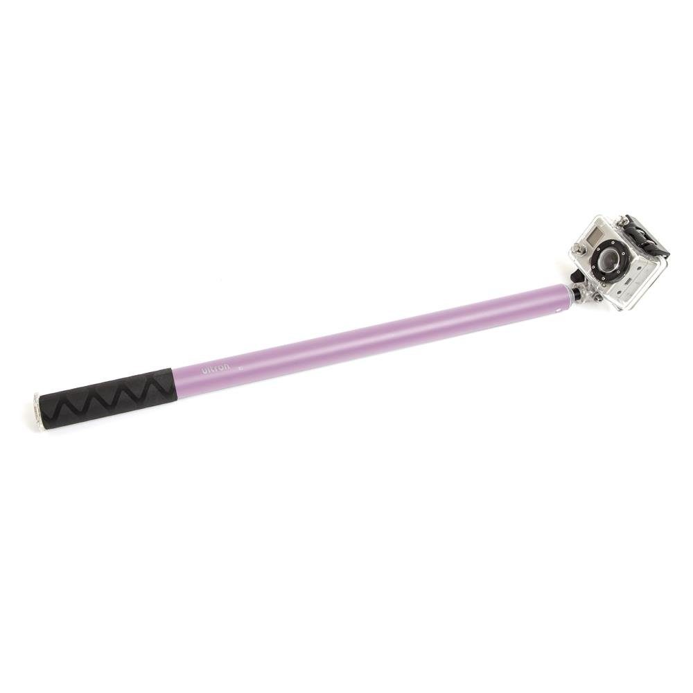 Ultron selfie Alu 200 pink Selfiestick (200 cm Selfie Stick, Teleskoparm, Bluetooth, Auslöser, Smartphone, Handy, Griff, rosa)