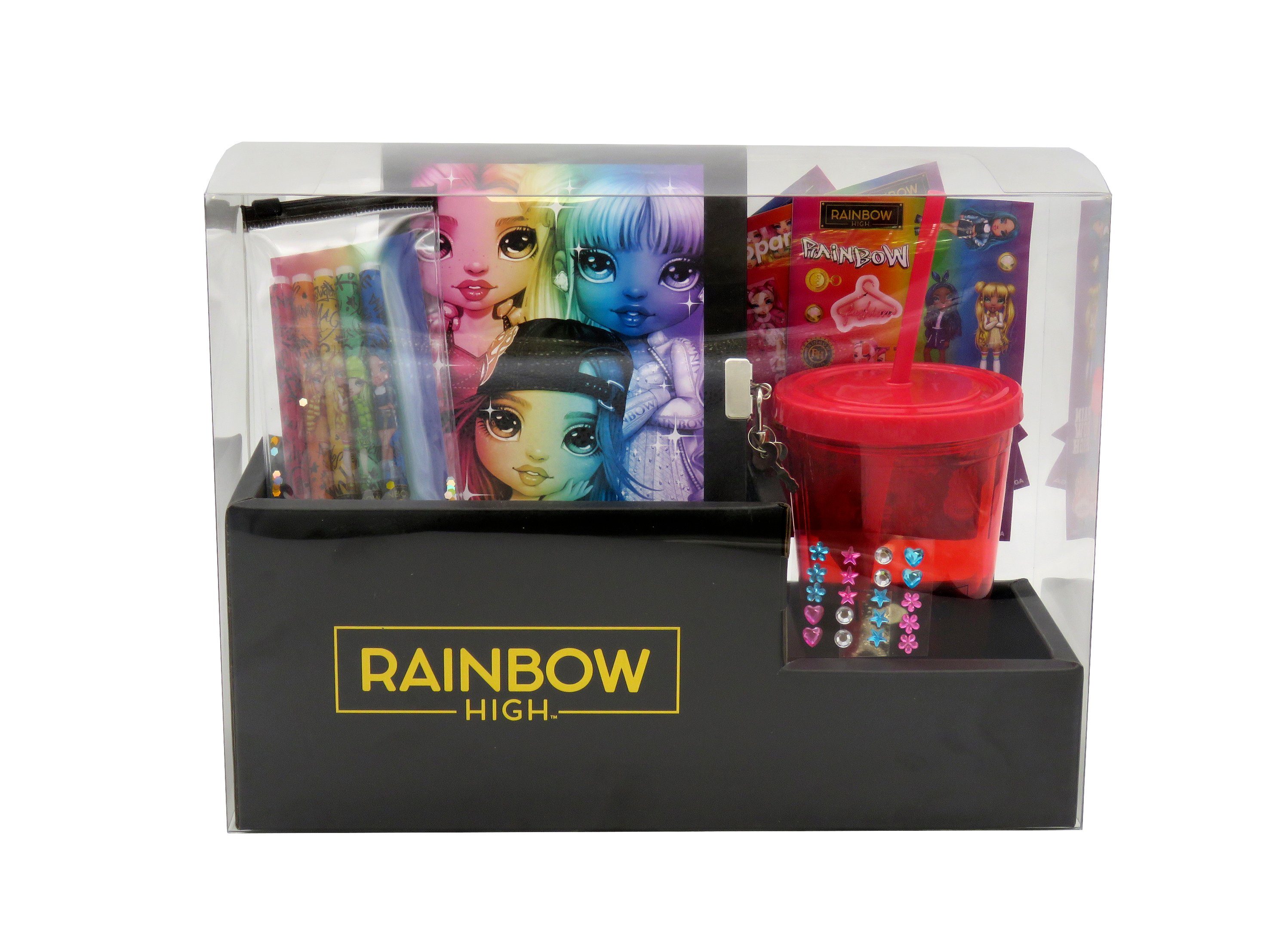 CyP Brands Trinkflasche Rainbow High Geschenke Set