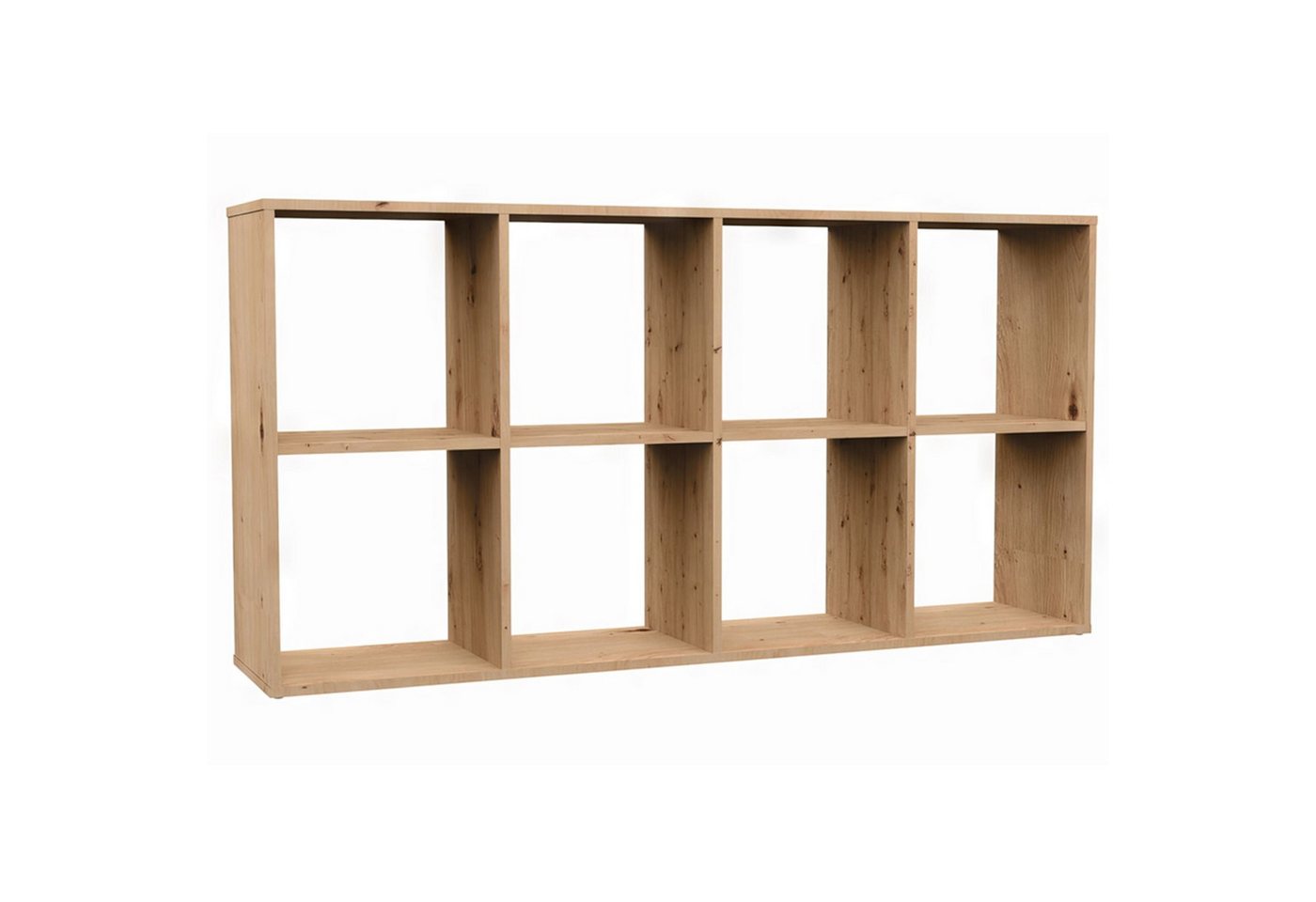 Selsey Standregal MALAX, Regal mit 4, 6 oder 8 Fächern – flexibel aufstellbar