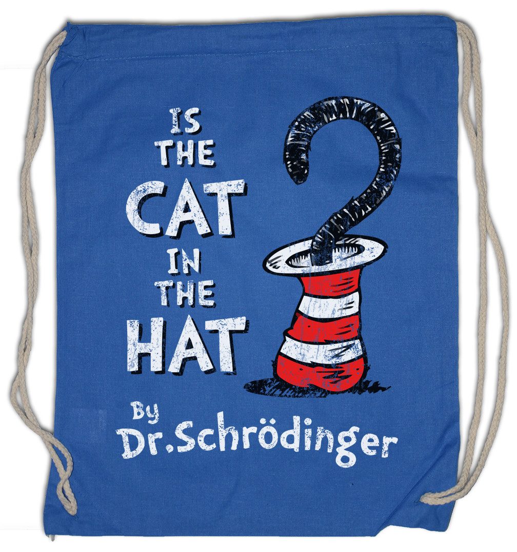 Turnbeutel Cat In The Hat Turnbeutel Schrödingers Schrodinger Schroedingers TBBT