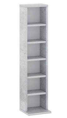 Feldmann-Wohnen Media-Regal 903, 903 1-tlg., 21x20x91cm beton